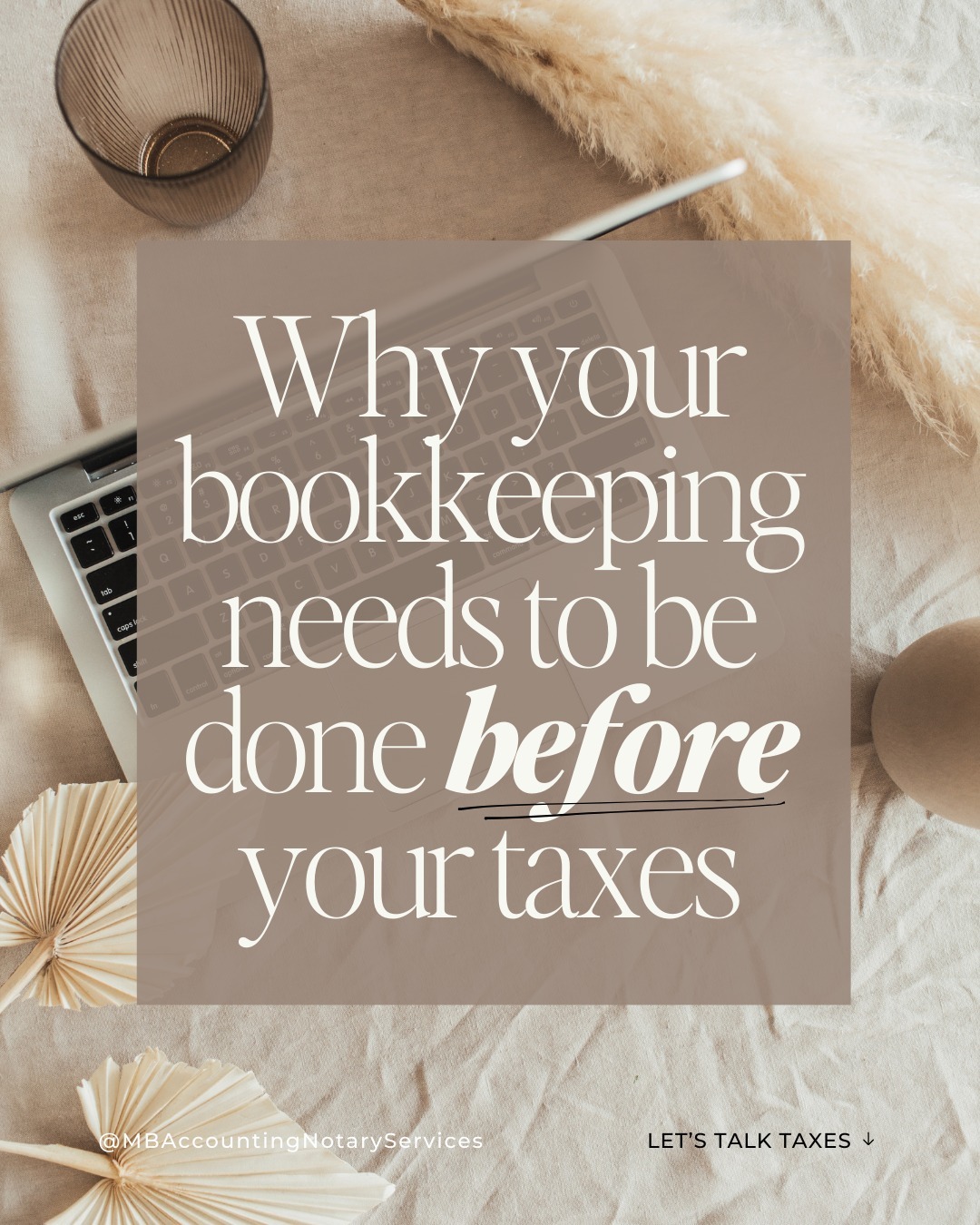 Your tax accountant can't finish your tax return WITHOUT your business bookkeeping, here's why: ⤵️
Your accountant needs to know your business's income!
Now you might be thinking, I'll just send them my Stripe or Square statements and call it a day...
Doing this means you'll be WAY overpaying your taxes.
Your accountant ALSO needs to know your business expenses.
And unfortunately, this one isn't as simple as just giving them one big expense number!
To accurately prepare your return, your accountant needs to know the category of each expense.
That's why having your bookkeeping done on time is so important when it comes to getting your taxes filed ASAP!
#VirtualBookkeeping #RemoteBookkeeper #BookkeepingPro #Bookkeeper #BookkeepingTips #Accounting #Bookkeeping #CloudBookkeeping #BusinessOwner #EntrepreneurLife #Entrepreneurship #SmallBiz #TaxTips #SmallBusinessBookkeeper #JohnsonCitybookkeeper #JohnsonCityaccountant #Tennesseebookkeeper #TNaccountant #mbaccountingnotaryservices