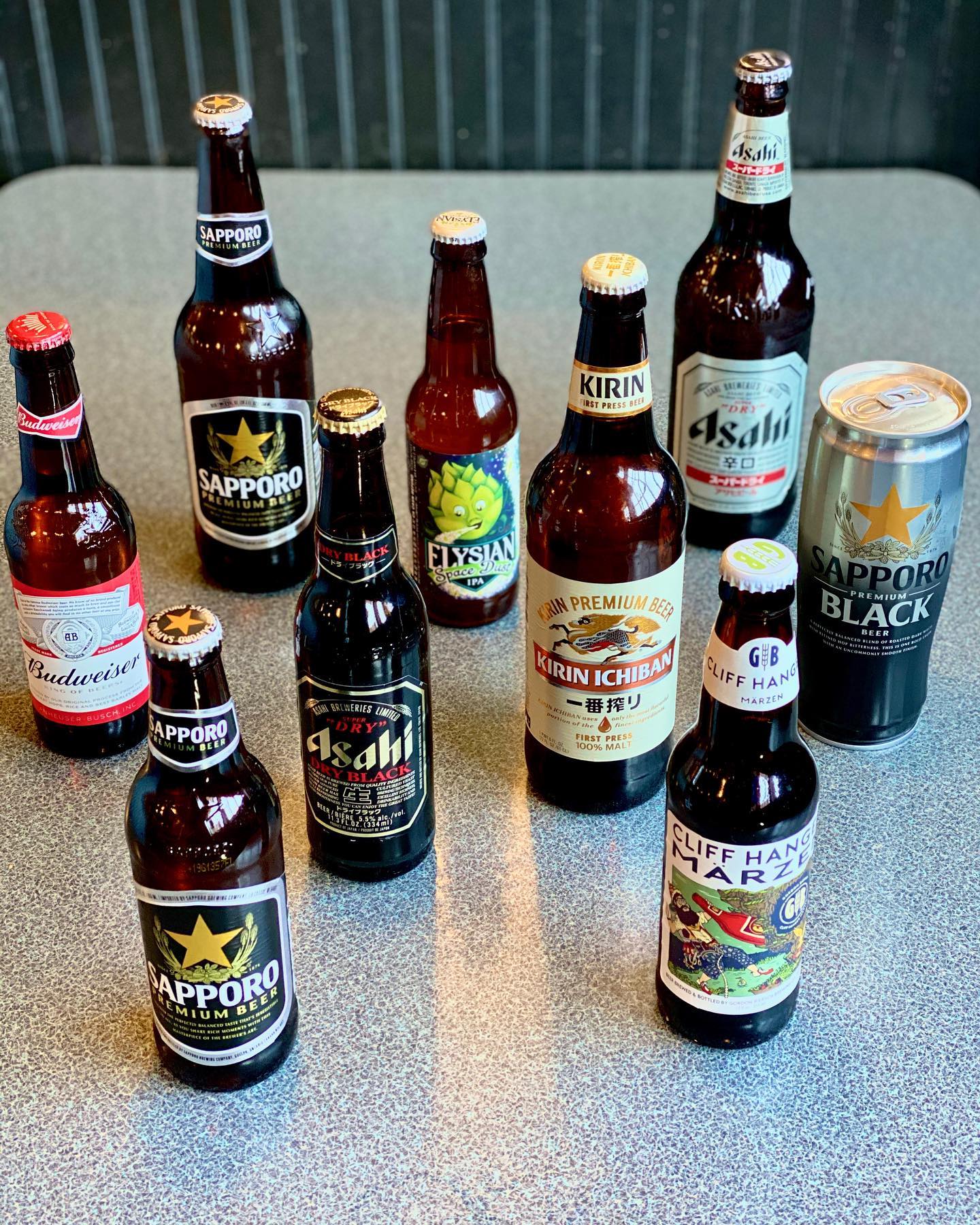 Better times ahead. You better BEERlieve it. In the mean time it is #nationalbeerday 🍻 • Our beers are ready for Togo, MUST SHOW VALID ID. $5 LARGE AND $3 SMALL • Bottle sakes are available too. • #beertogo #minatorestrurant #japantownsj • Tell a friend 🙂 SALE WILL BE GOING ON TILL END OF APRIL, drink responsibly.