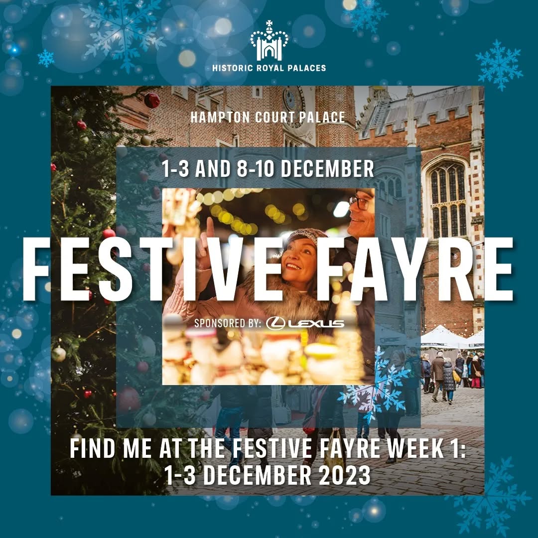 🎄🎄See us at our BIGGEST event to date!🎄🎄
We're so thrilled and equally nervous about Cuppa Chai having a space at the iconic Hampton Court Palace next weekend, for their annual Festive Fayre!
We'll be there for 3 full days at one of the most famous historic places in the UK! We'll be serving our favourite Original Chai, as well as a couple brand new, special edition drinks 🤩. We can't wait to see you there, and stay tuned for updates.
Get your tickets today, and see you there on the 1-3rd December 🗓️
#mycuppachai #tea #chai #indiantea #chaitea #teatime #timefortea #teablogger #smallbusiness #teareviewer #hcpfestivals #teaaddict #teasession #teablends #teaholic #christmasgifting #shopsmall #teadrinker #masalachai #ilovetea #tealove #hcp #teatasting #foodie #teaparty #christmasmarkets #chaiwala #christmssmarket #festivefayre #cuppachai
