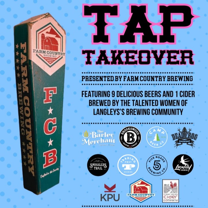 Unveiling the BrewHERS: 4th Annual International Women’s Day Tap Takeover at Farm Country Brewing!
This March 8th, the Langley Craft Community is thrilled to present the 4th Annual International Women’s Day Tap Takeover, a standout event showcasing the collective creativity and expertise of our local women and non-binary brewers. This year, a diverse array of 9 beers and 1 cider, each meticulously crafted by the talented individuals from Langley’s breweries.
🍻 The event, hosted at Farm Country Brewing 🚜, underscores a powerful collaboration among Langley’s breweries and cideries, including:
@brookswoodbrewingco
@campbeerco
@deadfrogbrewery
@farmcountrybrewco
@fiveroadsbrewingco
@fraservalleycider
@kpubrew
@thebarleymerchant
@localitybrewing
@smugglerstrail
@tradingpostbrewing
This initiative not only highlights the innovation and craftsmanship within our community but also serves a greater cause. Proceeds from the day will benefit two remarkable organizations: Pink Boots Society Canada 🎀 and the Ishtar Women’s Resource Society 🌼, both of which play vital roles in supporting and empowering women within our community and beyond.
Farm Country Brewing. invites you to join us in marking your calendars for this memorable International Women’s Day event. It’s an opportunity to enjoy unique brews, support local businesses, and contribute to meaningful causes, all within the vibrant atmosphere of Farm Country Brewing. Let’s make this year’s Tap Takeover an unforgettable celebration of talent, community, and solidarity. 🌟
Address: 20555 56 Ave #5, Langley, BC. V3A 3Y9
#CraftingChange #EmpoweringBrews #LangleyCraftCommunity #IWD2024 #BrewingEquality #SupportLocalBreweries #BrookswoodBrewingCo