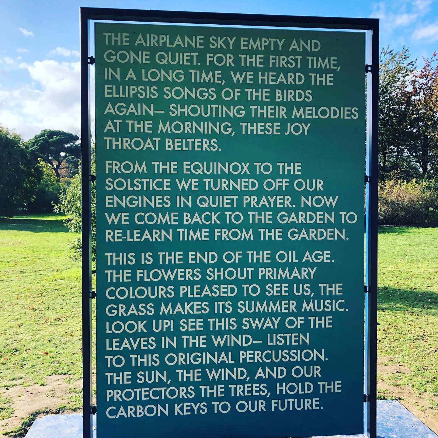Happy 2021 to you all! Clients old and new, thank you for your support and bookings after a very tough year. This poem was displayed in Kew Gardens in the summer (author unknown) and summed up the lockdown so well. A time to reflect and think. Sadly, as it stands currently, all close contact services must cease whilst in Tier 4 so I’m keeping everything crossed I can start taking bookings again soon🤞🏼 stay healthy and happy....