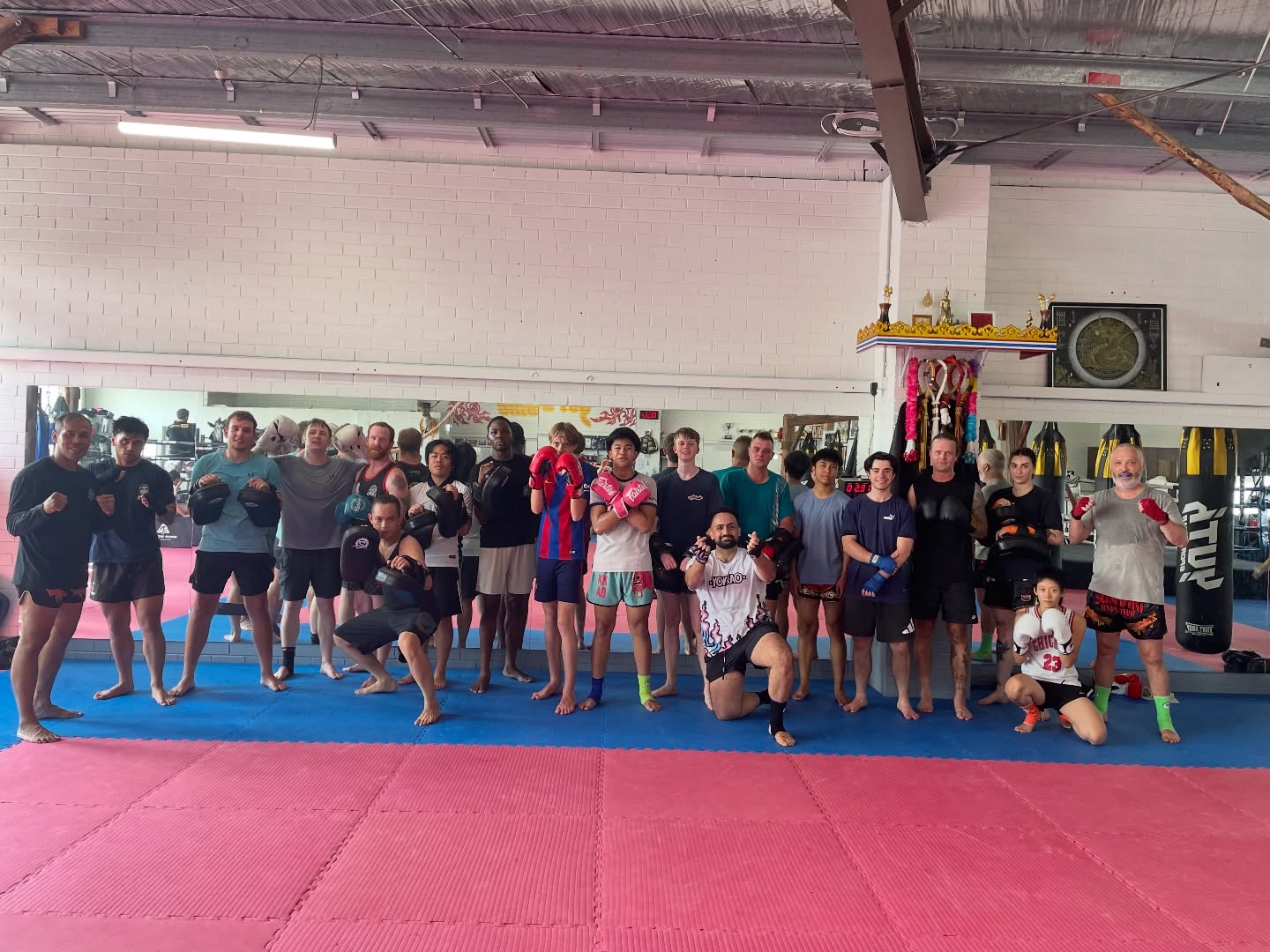 Set up good habits early. Show up 😃✌️Every Saturday 10:00am Muay Thai class with Coach Somchai. #muaythai #martialartsmuaythai