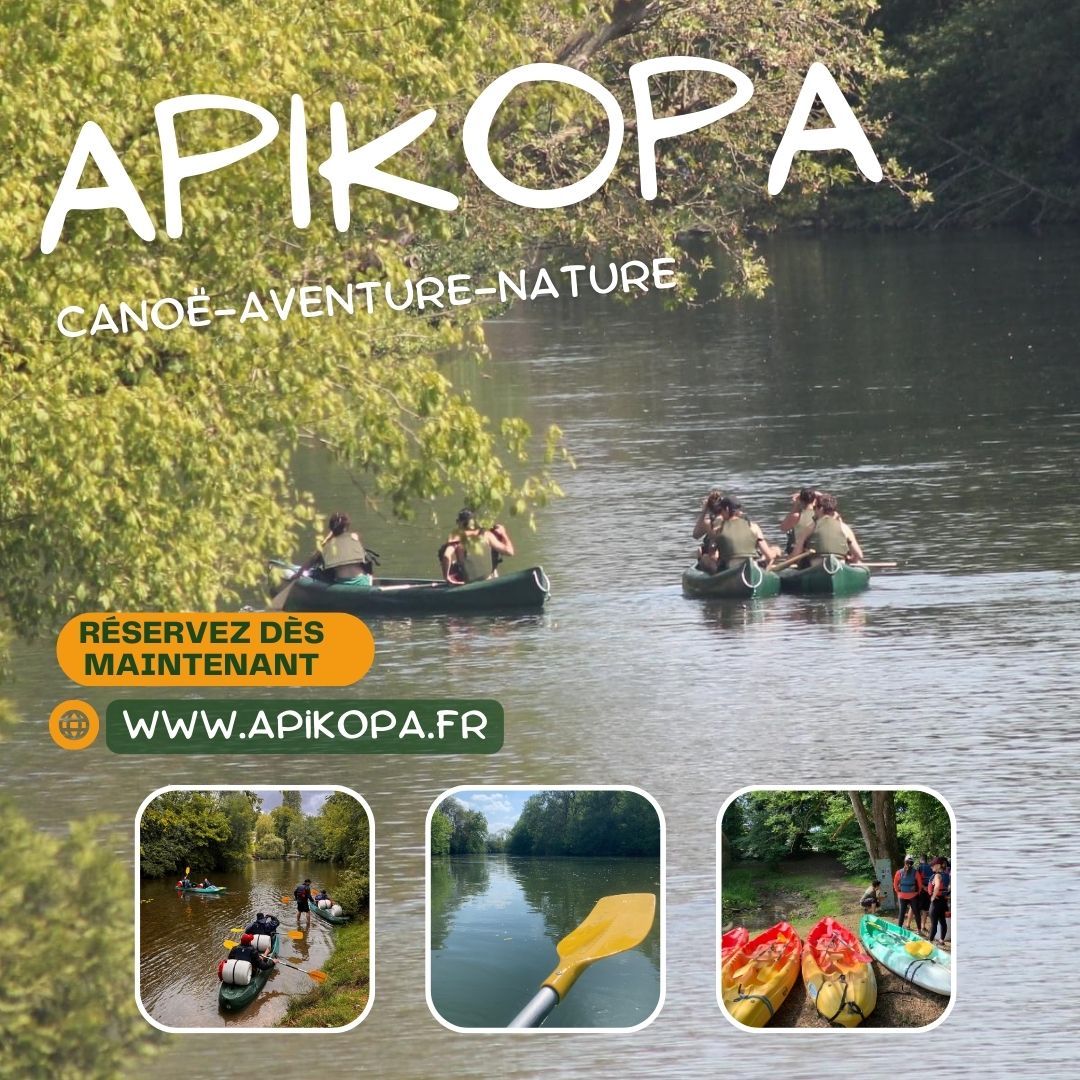 🛶 Échappée Naturelle sur le Loing
Naviguer sur les eaux calmes du Loing, c'est plonger dans un havre de paix. Entre les rives verdoyantes et le chant des oiseaux, chaque coup de pagaie est une invitation à la tranquillité.
Laissez-vous porter par la sérénité de la rivière et découvrez la beauté simple et apaisante de la nature.
Plus d’infos et réservation sur www.apikopa.fr
🌿 #Loing #Canoë #Nature #biospheregatinais #CanoëSurLeLoing #famille #amis #détente #AventureSurLeLoing #Aventure #Convivialité #Bonheur #Complicité #Escapade #PaysagesMagnifiques #Rivière #Soleil #Déconnexion #BienÊtreEnPleinAir🛶