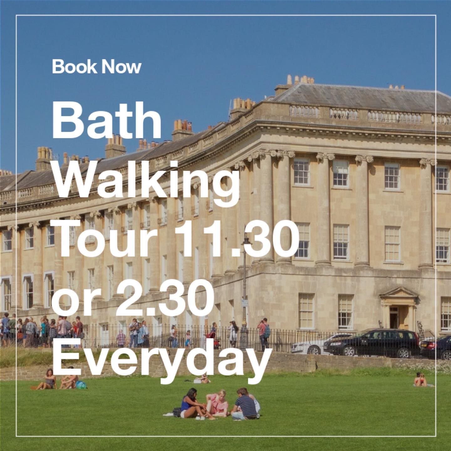 Join us for an insightful and fun tour of Bath any day of the week