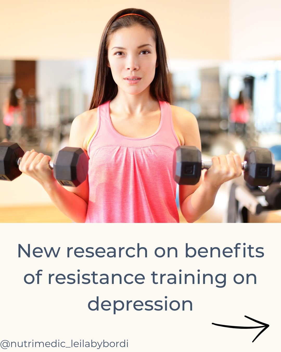 Strength Training and Depression
A meta-analysis of 2,000+ adults with depression showed that resistance training significantly lowers depressive symptoms vs usual care or no exercise. This supports strength training as a valuable adjunct to mental health care. 🧠💛
🏋️♀️ Twice-weekly resistance training may benefit depression — not just for physical health but also for emotional wellbeing.
Source: https://pmc.ncbi.nlm.nih.gov/articles/PMC12745427/?
#lifestylemedicine #depressionresearch #strengthtraining #mentalhealth #lifestylepsychiatry