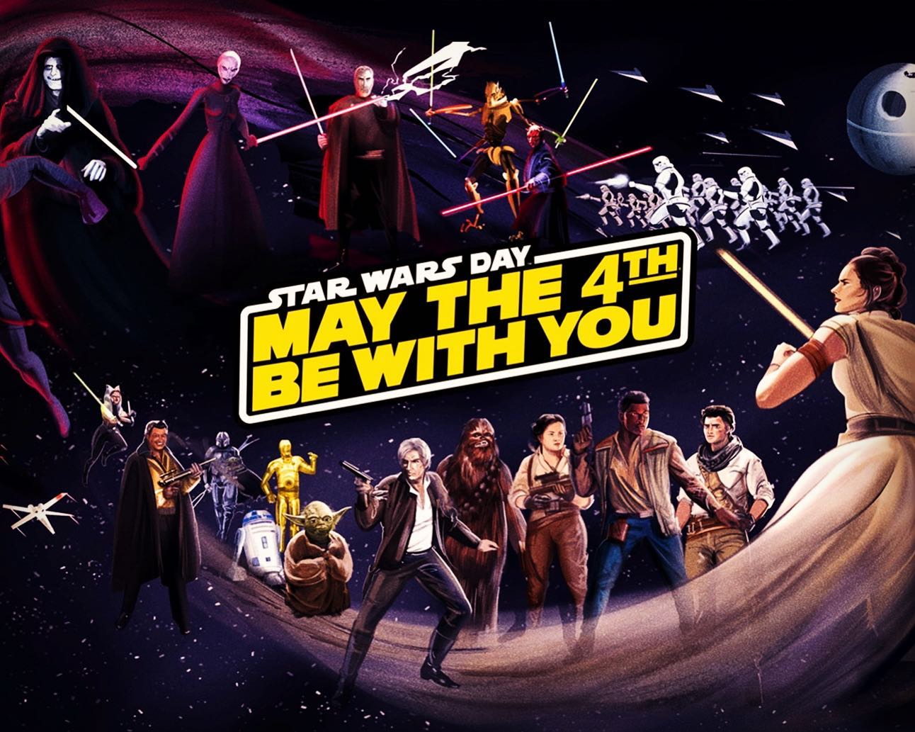 May the 4th be with you!
Let's take a cue from Star Wars and make our marketing strategies out of this world✨
Channel your inner Jedi and create content that will engage your audience, and May the Force of a well-crafted marketing plan be with your business, always!
#MayThe4thBeWithYou #StarWarsDay #OutOfThisWorldMarketing 🚀