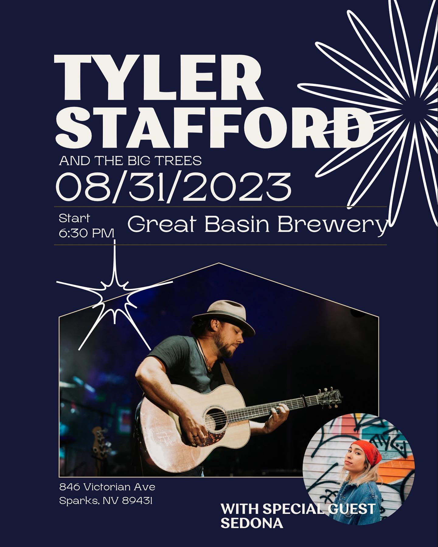 Coming back to the Best in the West Rib Cookoff this Thursday with the band and special guest @sedonamusic.official. Hope to see some friendly faces at one of our favorite stages in Sparks this week!
#tylerstaffordmusic #bestinthewestribcookoff #greatbasinbrewery #renotahoe