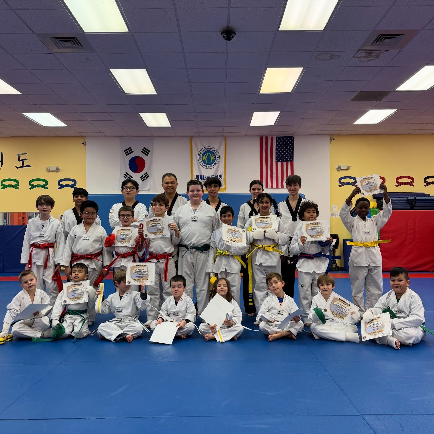 Congratulations to everyone at our first Belt test of the year!! 🎉🎉
Upcoming events!
1️⃣: Valentine’s Day Parents date night!
February 13th Friday!
2️⃣: CMS Teacher Workday Camp!
February 16th Skyzone!
3️⃣: GETKD Championship! 🥇
March 21st!
Check our website for more details!
www.getkd.com
Our 2026 Summer camp is open!! Spots are limited!
.
.
#taekwondo #martialart #afterschool #huntersvillenc #familysport