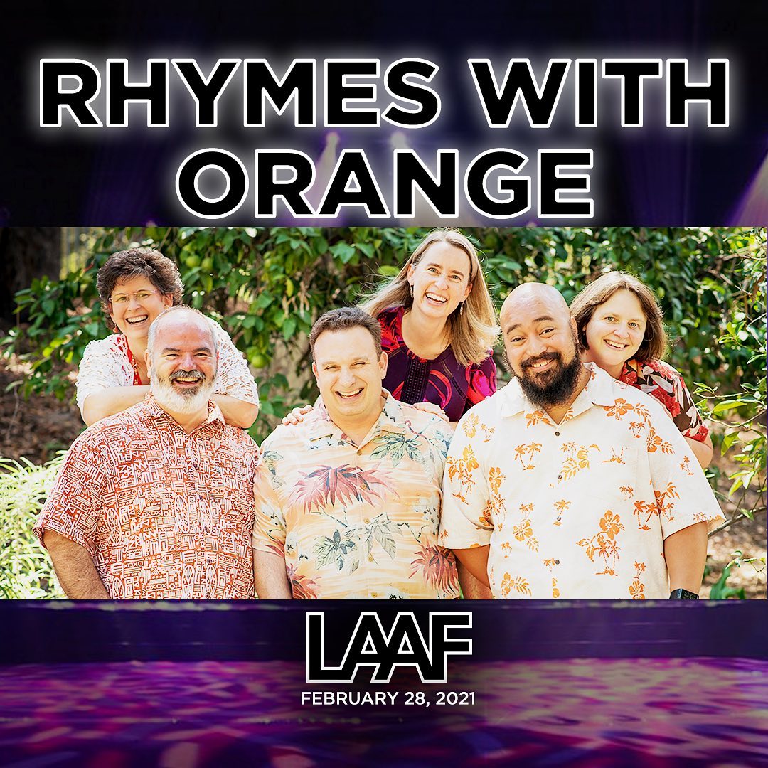 We are so excited to announce that we will be performing at the virtual @laacafest in the Spotlight on Sunday, February 28. 🎉 We’re premiering a new performance video!
You can purchase tickets for the scholastic competition & spotlight double feature for $10 or catch all of LAAF with an All Access Pass for $40 at https://casa.org/LAAF/ 🎟 or the link in bio. #laaf #laaf2021 #rwosingers #rwo #rhymeswithorange #acappella #redlands #redlandsca