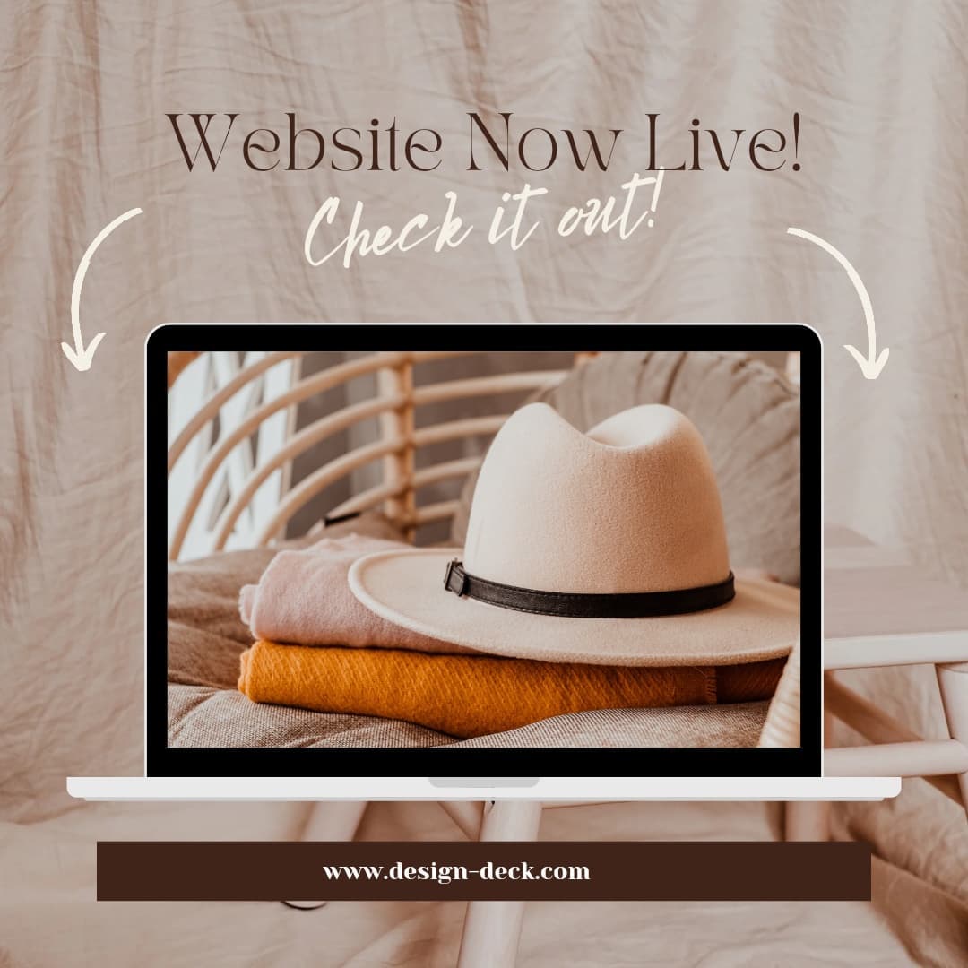 We are super excited!!!!
Checkout our brand new website!!!
https://www.design-deck.com/
If you couldn't access it here, no worries.
Link in bio💯