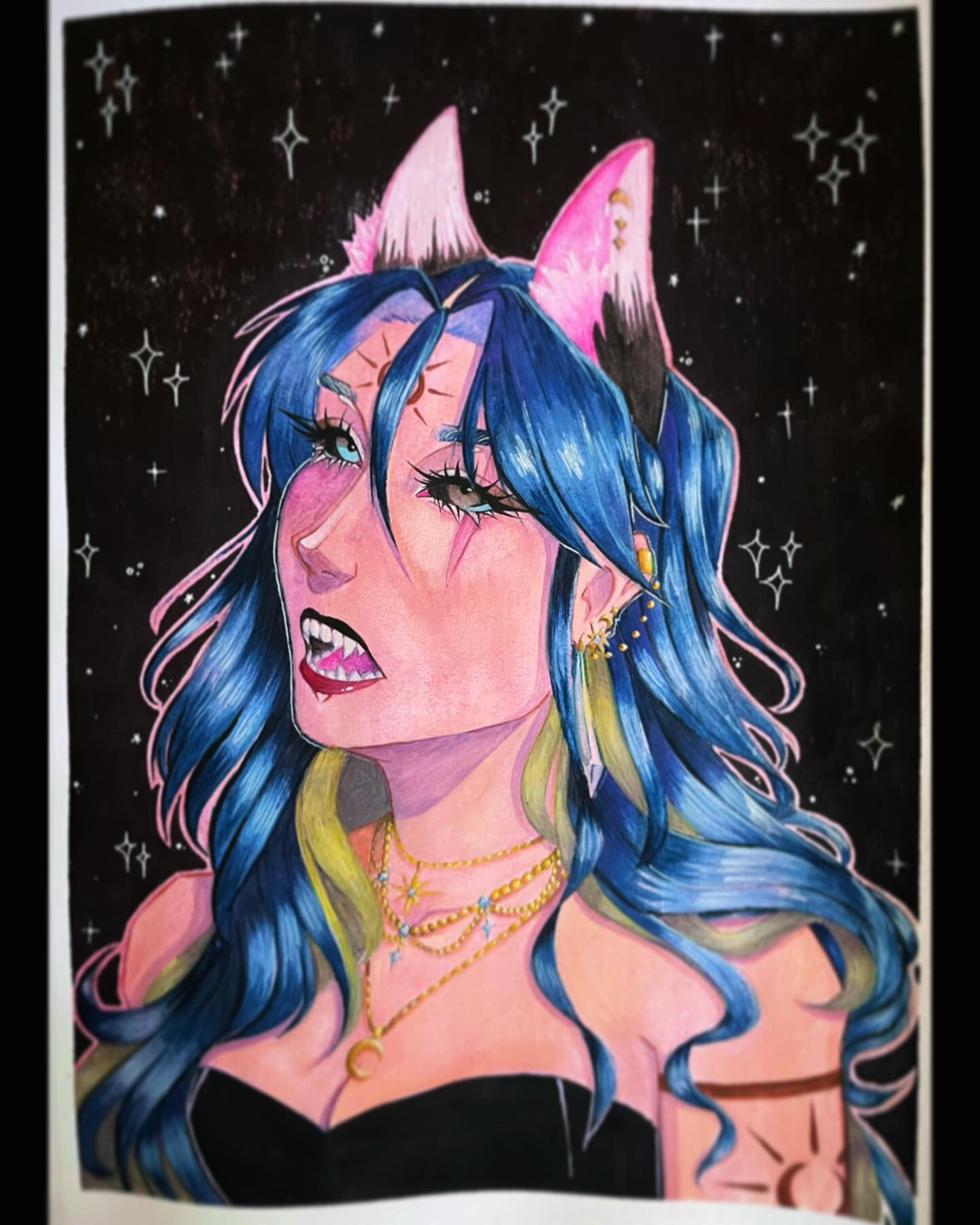 Jay in Gouache🔮✨🌙
-
I would like to practice more with gouache so I just drew Jay and painted her in gouache. Something I want to experiment with is the possible idea of landscape painting with gouache like those aesthetic artists yk💅✨
Ps. The green parts are supposed to be more of a blonde but obviously blue and yellow made green, note to self make sure that you figure things out before painting 😭
-
Next drawing is either drawing more silvaze art 👉👈, I’ve been touching my roots of my love for my childhood shows/games like Sonic and monster high and it would be fun to draw it. That or I finally draw Caroline at her grave in gouache. Hmm idk what y’all think. ;b
-
#gouache #gouachepainting #gouacheart #oc #ocdrawing #traditionalart #sketch #sketchbook #draw #drawing #himi #himigouache #himigouachepaint #art #arts #artist