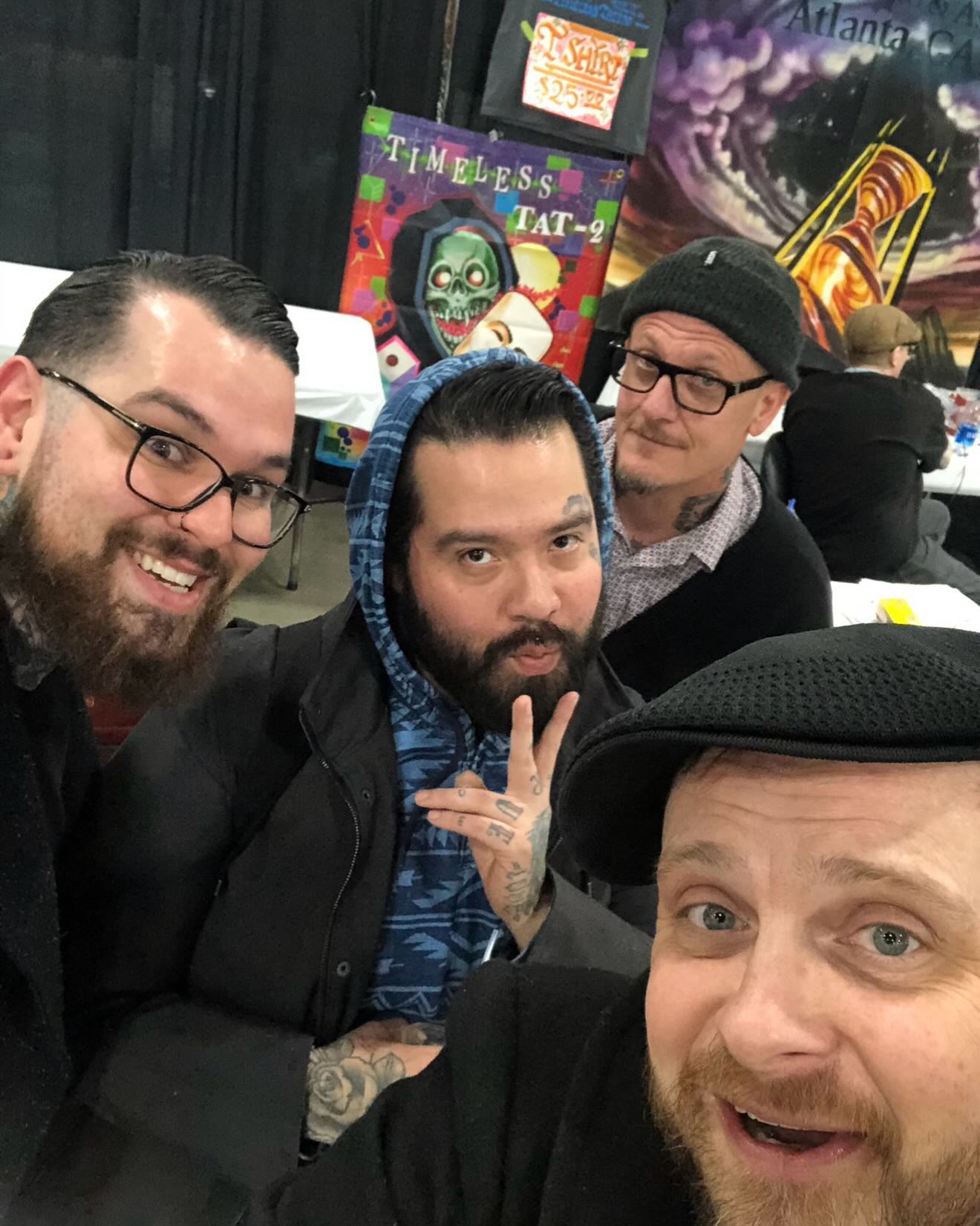 @manny_lorenzana passed away suddenly in a car accident a few days ago. he was a great artist, wonderful father and husband,and a good friend.there is a gofundme at @rareheartstattoo … still can’t believe he is gone , rest easy friend.