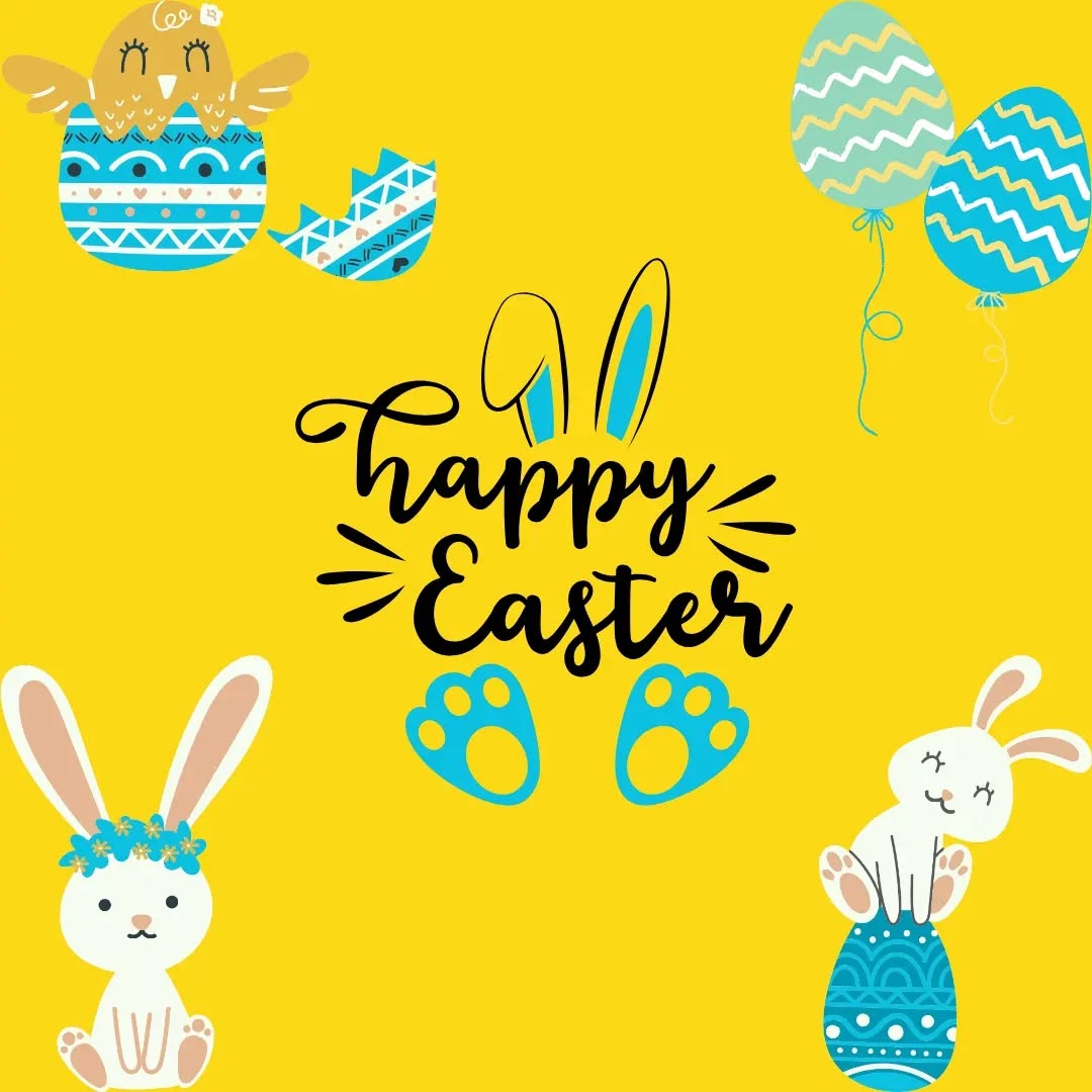 Happy Easter 🐣🐰 from everyone at Max's Trust. We hope that you are having a lovely bank holiday weekend filled with chocolate and time with family and friends 💛💙