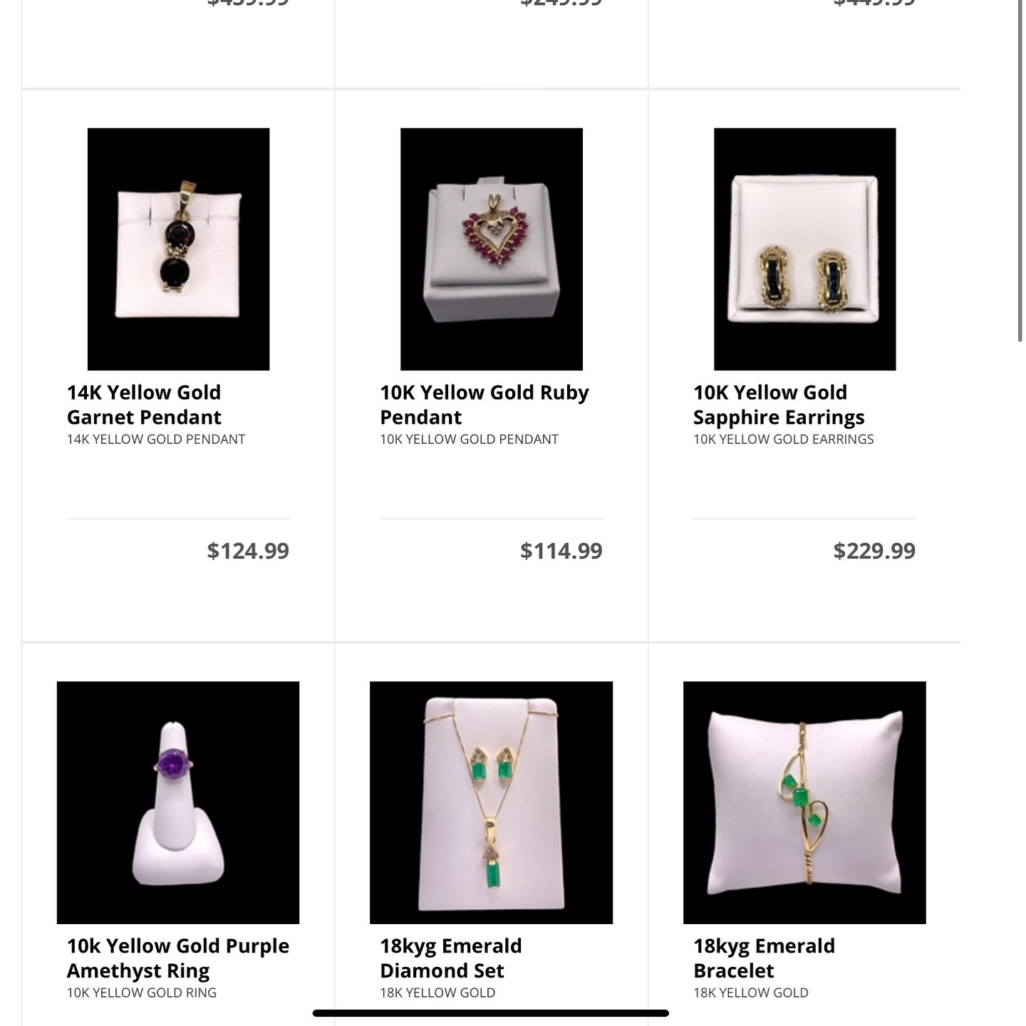 We’ve officially published our website with some of our inventory. Make sure you stay on the lookout for what we will be adding to our website. Link in bio!