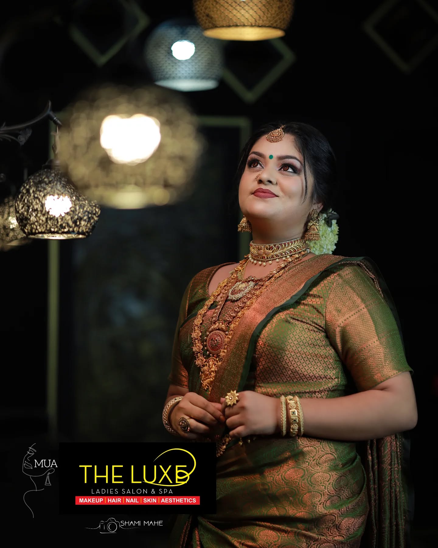 Elevating bridal beauty to perfection with a stunning makeover by The Luxe Ladies Salon & Spa β¨π Because every bride deserves to feel flawless. #MakeoverByKavitha #BridalGlow #timelessbeauty