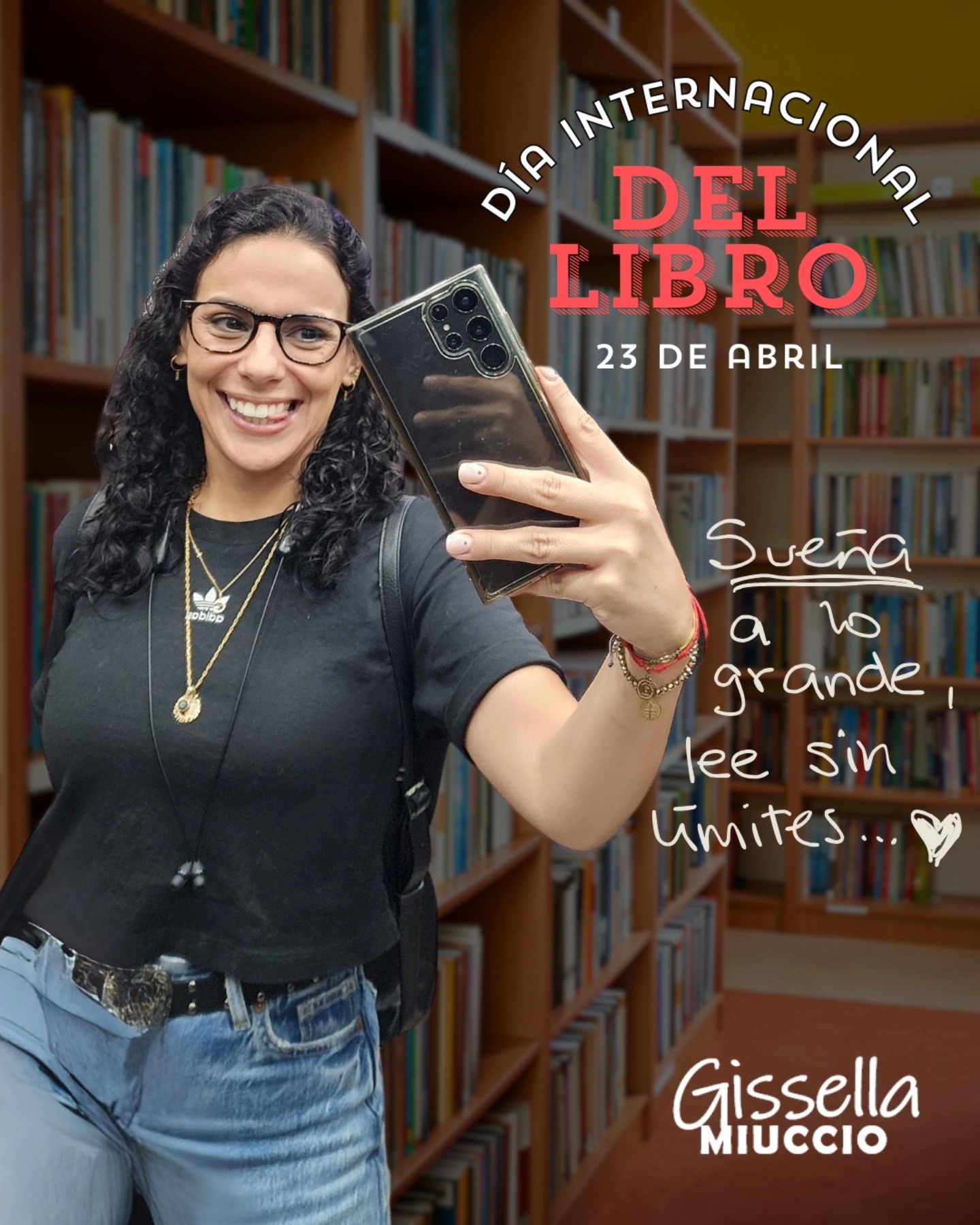 Hoy celebramos el Día Internacional del Libro y no podía dejar pasar la oportunidad de decirte esto: Sueña en grande, lee sin límites...
Cada página es una puerta a nuevos mundos, ideas y versiones de ti que aún no conoces.
Siempre llevo un libro conmigo: en la mochila, en la mesita de noche, en el corazón… Porque leer me conecta, me inspira y me da nuevas formas de ver la vida (y el trabajo también).
¿Y tú? ¿Qué libro te acompaña hoy?
#DíaDelLibro #LeeSinLímites #SueñaEnGrande #StJordi #GisseMiuccioCoachLaboral #LecturaQueInspira
