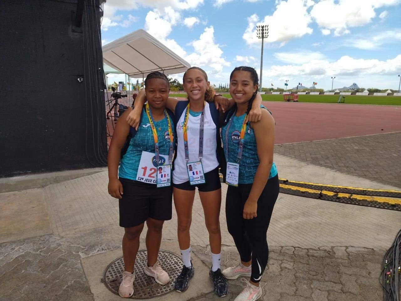 Bravo à Maelle qui fini 2e du 100m aux jeux des iles jeunes 2022 à Maurice