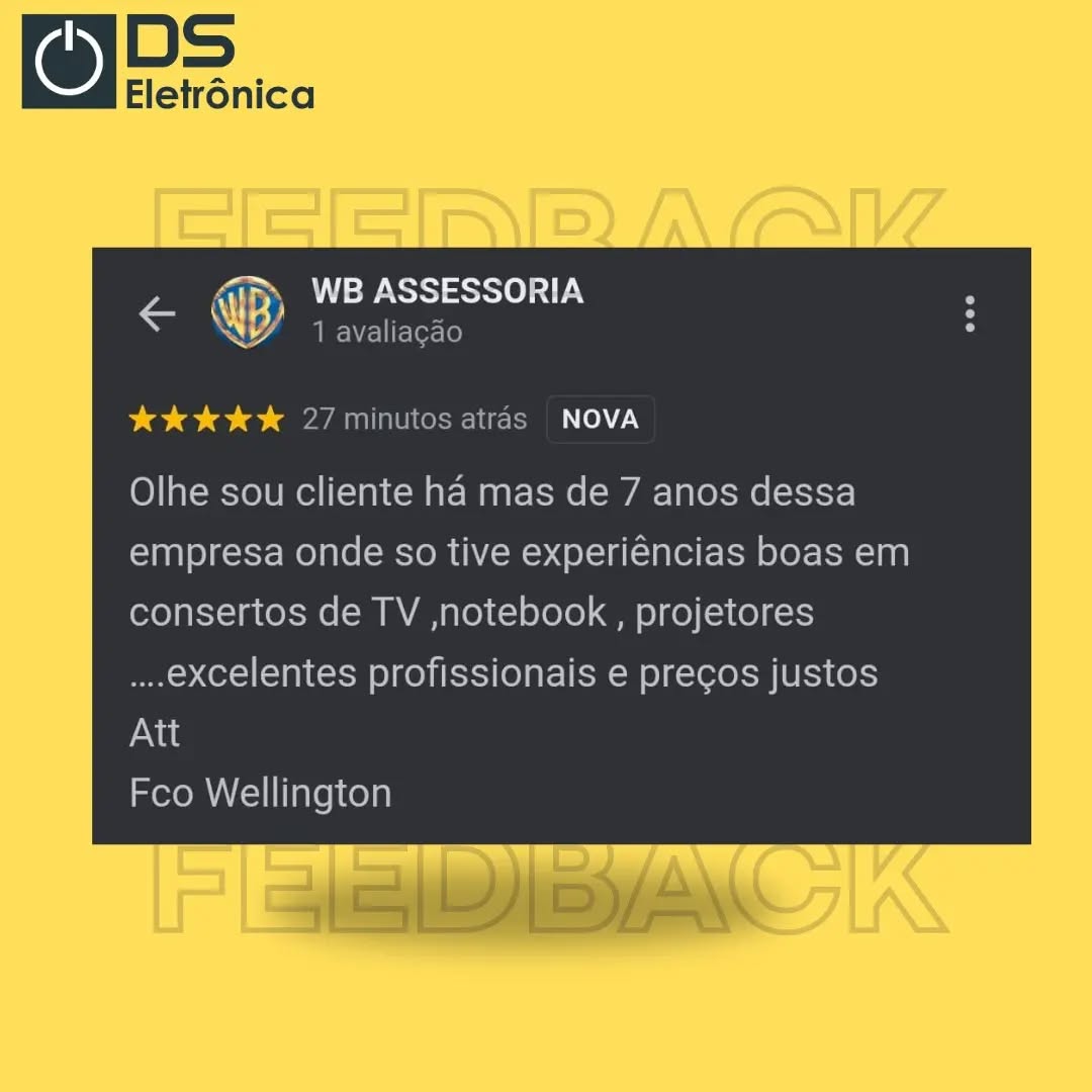 Obrigada pela confiança!
#atendimento #credibilidade #manutencao #reparo #clientesatisfeito