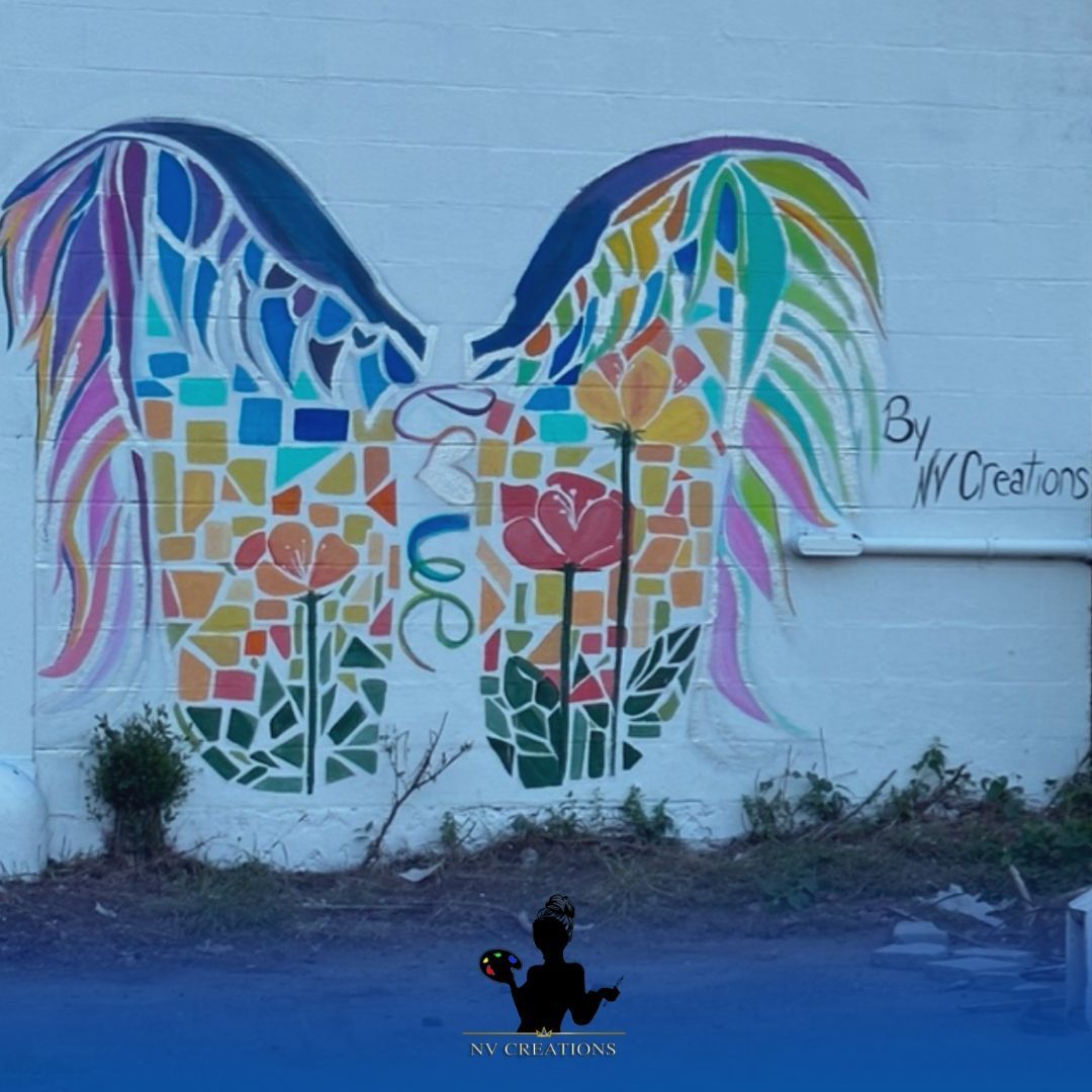 🌸✨ World Kindness Day - Spread Love, Spread Light ✨🌸
At NV Creations, we believe in the power of kindness to heal and uplift. 💖 On this special day, let's take a moment to reflect on how simple acts of kindness can make the world a better place. 🌍💫
This beautiful mural, painted by the talented Nayari, creator of NVC, reminds us that kindness can take many forms—like the delicate petals of a flower, or the wings that lift us up to new heights. 🌻🕊️
Let’s fill the world with love, just as these flowers fill the wings with color and light. Today, reach out to someone with a kind word, lend a helping hand, or simply share a smile. Every small act of kindness matters. ❤️
#WorldKindnessDay #SpreadKindness #NVCreations #ArtOfKindness #BeTheLight #KindnessMatters #LoveAndLight