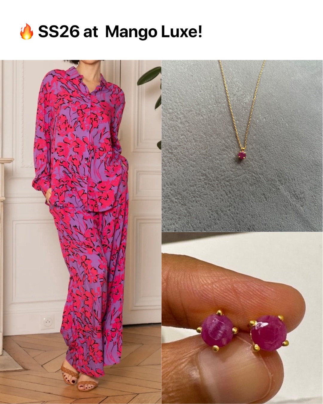 Shine bright, even on vacay! ☀️✨ Elevate your getaway wardrobe with luxe resortwear & jewelry. Tap to sparkle & save this inspo! 💎 #JewelleryAndResortwear #FashionLifestyle #InstaStyle #SummerVibes