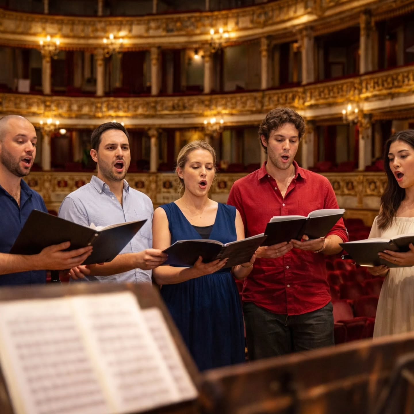Rehearsals, the most important moment of the day!
.
.
.
.
.
.
#internationallyricacademy #operasingers #yaptracker #singinitaly