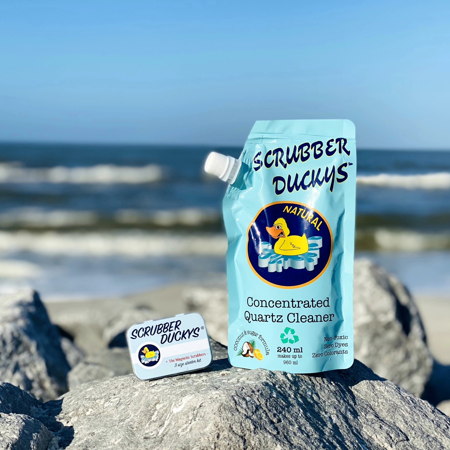 Back in stock: our all-natural concentrated quartz cleaner — we don't add any water, just pure power — Respect your rig 💨🧽
#ScrubberDuckys #QuartzCare #710Clean #StayLifted #GlassMatters