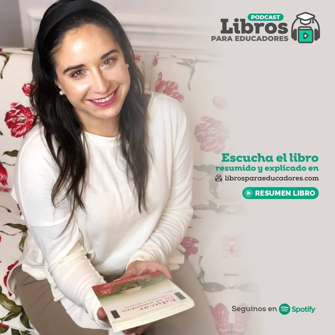 Muy contenta de que ya salió el 2do Episodio del podcast, con el resumen de este tremendo libro que tengo en mis manos, aprovecho para presentarme.
Soy Magdalena Martínez, tengo 30 años, soy Psicopedagoga y actualmente directora de un colegio de Nivel Primario.
Aunque no lo crean soy FAN de los libros desde que tengo uso de razón 😂
Y así surgió este proyecto, combinando mis pasiones por la lectura, el liderazgo y la educación.
A partir de mi experiencia noté, que en el afán de educar y darle lo mejor a los niños, no somos conscientes de la importancia de seguir aprendiendo y adquiriendo herramientas para lograrlo. Pero sobretodo de poder disfrutar del proceso, para que sea consciente, divertido, efectivo y apasionante!!
Por eso "Libros para Educadores" es la herramienta fundamental para ser los mejores maestros en la educación y la crianza. Pudiendo así, impactar significativamente en la vida y el futuro de nuestros niños.
¡¡Animate y recorramos juntos ésta apasionante aventura de educar!!