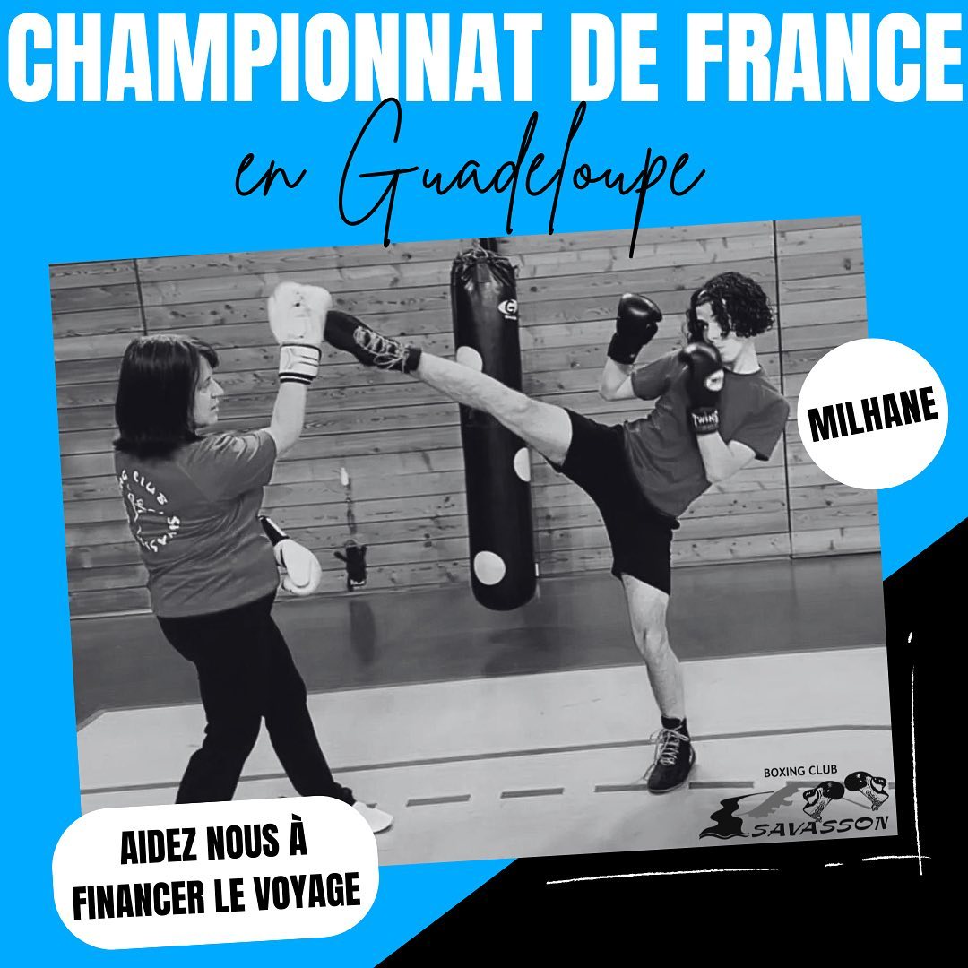 Nous avons besoin de votre aide pour mener à bien ce projet et permettre à Milhane et son coach Roselyne de se déplacer et pouvoir participer au championnat de France à Point à Pitre en Guadeloupe.
Lien en bio