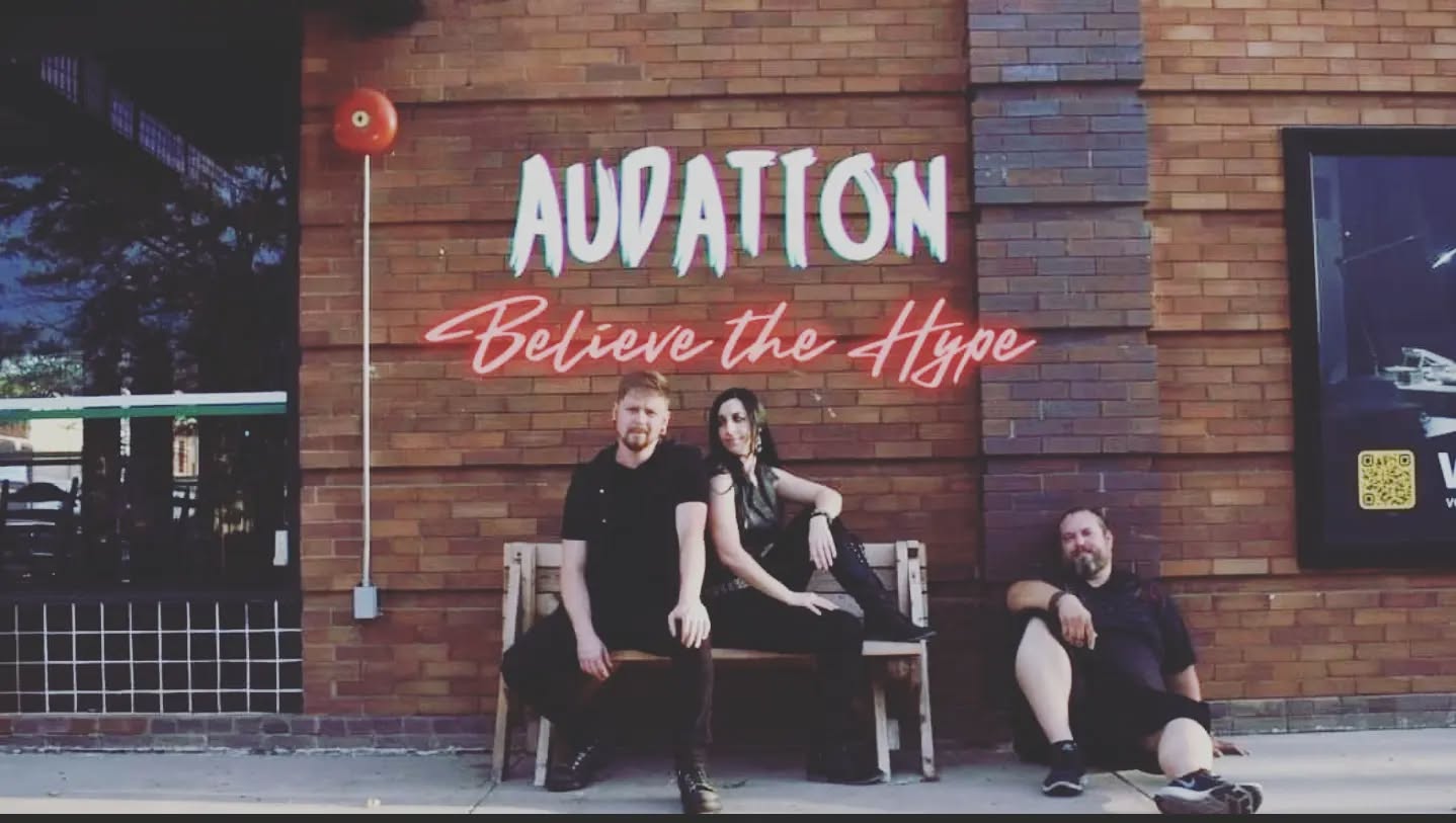 Check out @audationrocks new album "Believe The Hype!" on your favorite streaming platform now! Thanks for letting us work with you on this!