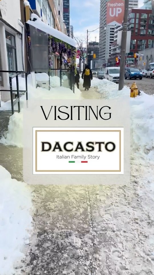 Stopped by Dacasto today 🤍
Great food, warm atmosphere, and one of those spots you just want to stay a little longer.
If you’re around Yonge & Eglinton, this one’s worth the visit.#Dacasto #YongeAndEglinton #MidtownToronto #TorontoEats #TorontoFoodie