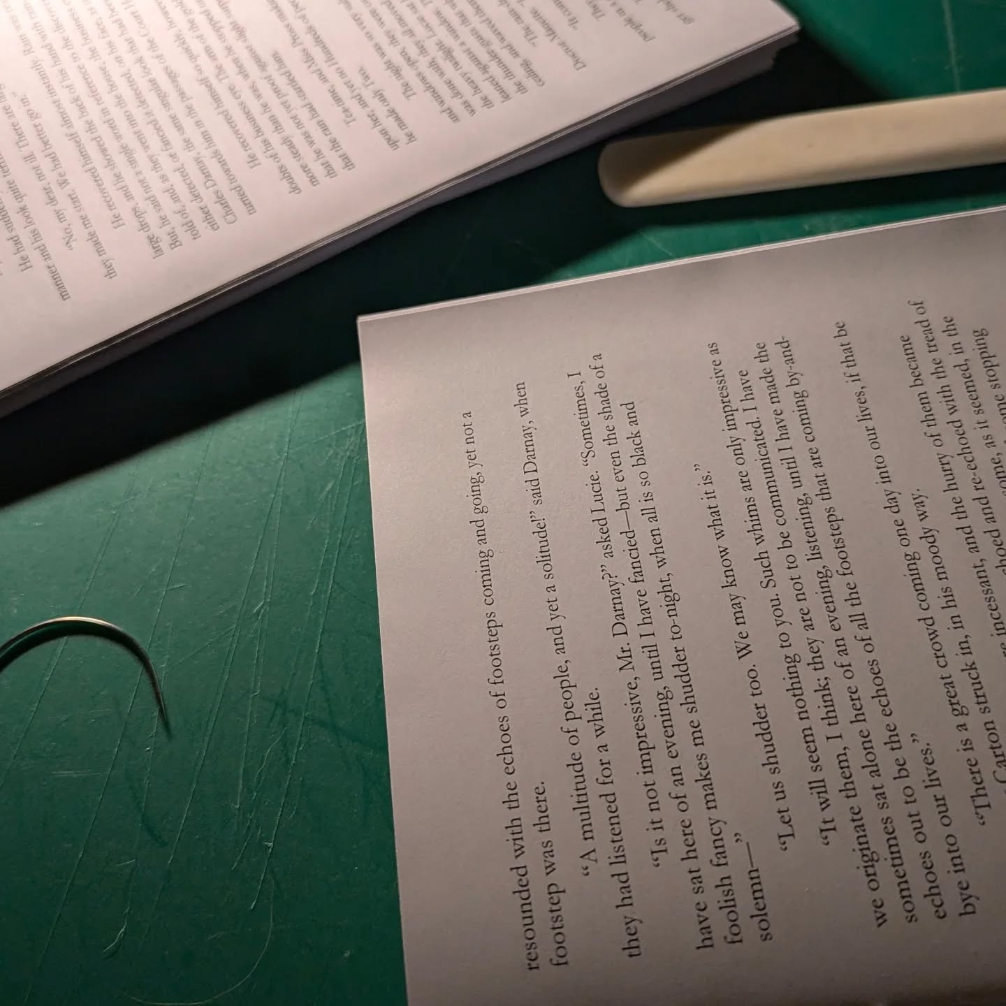 A Tale of Two cities... Bound by candle light, well ok more like little booklight. (power went out, glad my hobby doesn't require power!) π