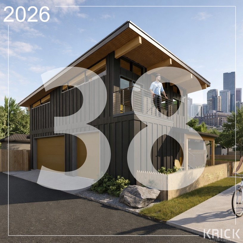 New ADU #accessorydwellingunit from Krick Design Build. 1 Bed, 1 Bath, 3 Car Garage. Located in the Globeville neighborhood in Denver, CO. More pictures to come soon. Visit us at www.krickdb.com