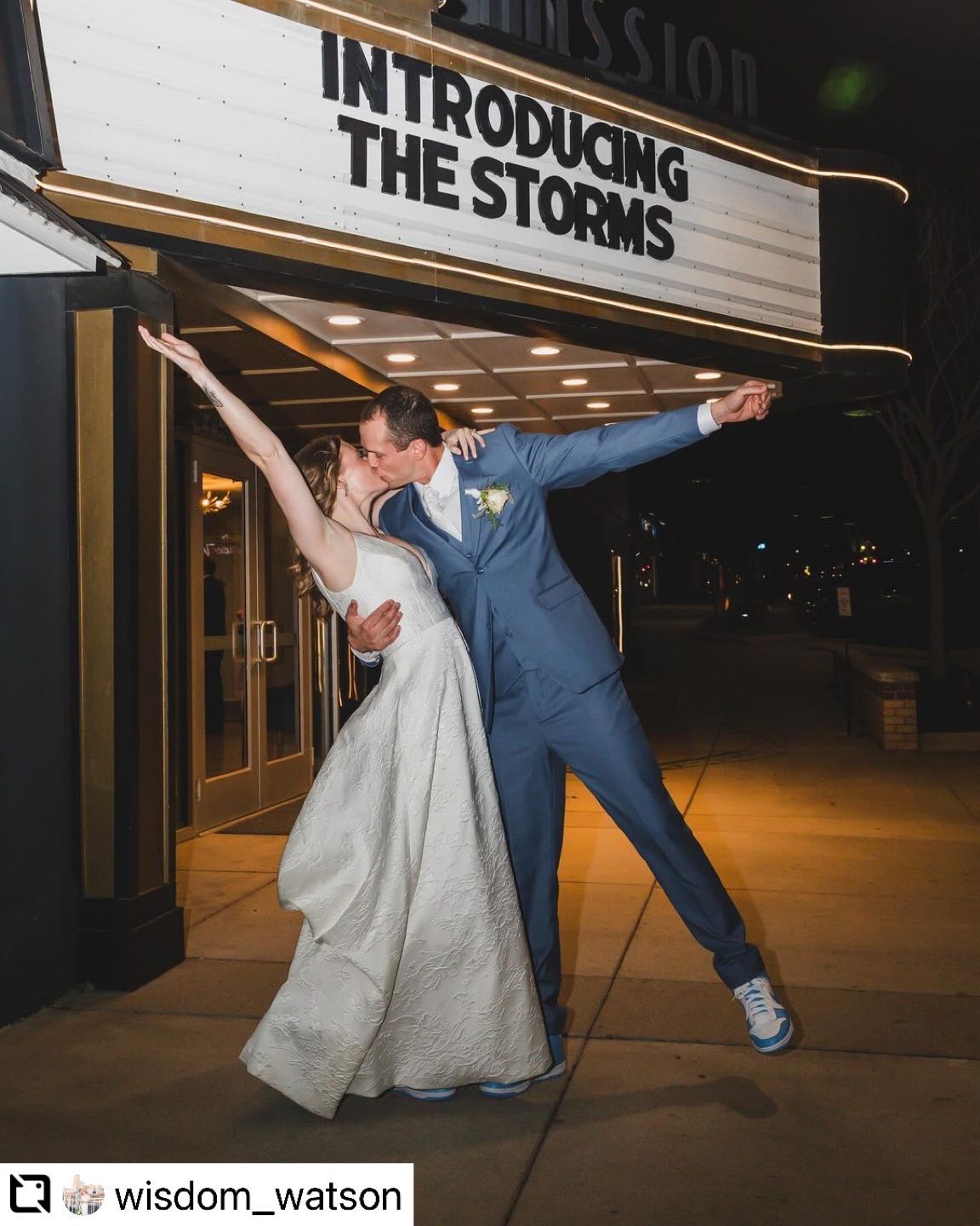Hey @alexmfultz can you believe you’ve been married for almost a week? Hands down one of my favorite couples captured beautifully by @wisdom_watson 😍. #weddingplanner #kcweddings #kcweddingplanner #bridetobe #wedding #ido