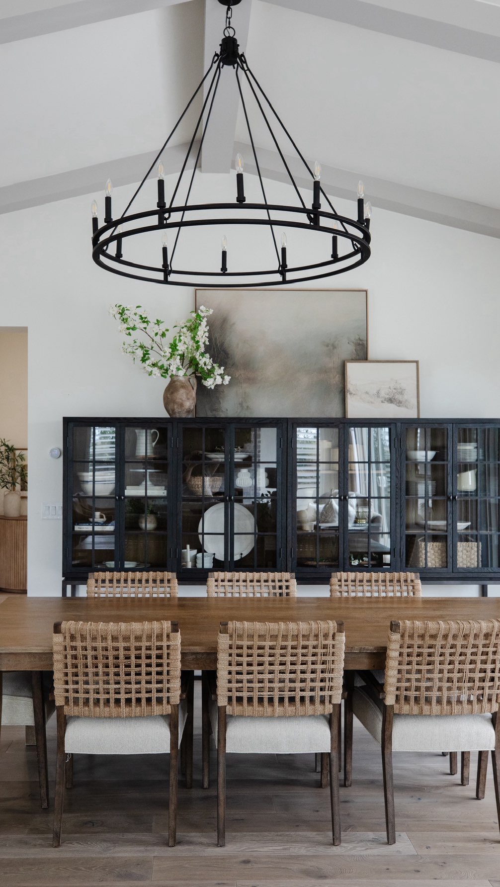 This stunning dining room gives the grand feeling this home deserves while still keeping it cozy and inviting! 🤍
We love how these cabinets showcase our client’s treasured heirlooms and china passed down from her grandmother—such a beautiful way to honor family traditions in such a gorgeous space made for gathering.
✨ Let us help you design the most important spaces in your life! Chat with our lead designer TODAY to see how we can make your home dreams happen! link in bio ✨