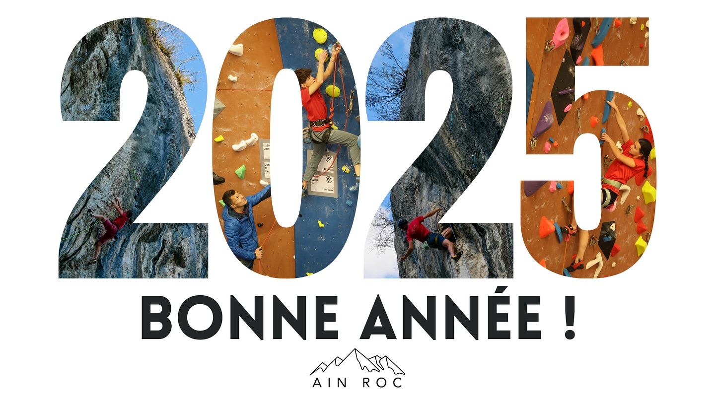 Salut les grimpeur(e)s,
Le bureau du club vous souhaite une très belle année 2025, pleine de réussite et de partage dans tous les domaines qui vous sont chers !
Côté escalade, on vous souhaite aussi de vous éclatez au maximum dans vos différents projets, et de ne pas oublier que, plus que la croix, c’est le plaisir de grimper qui fait tout ! Alors entrainez-vous bien, et à très bientôt sur les falaises du Bugey Sud ou sur les nouvelles voies du mur 💪
#climbing #for #2025