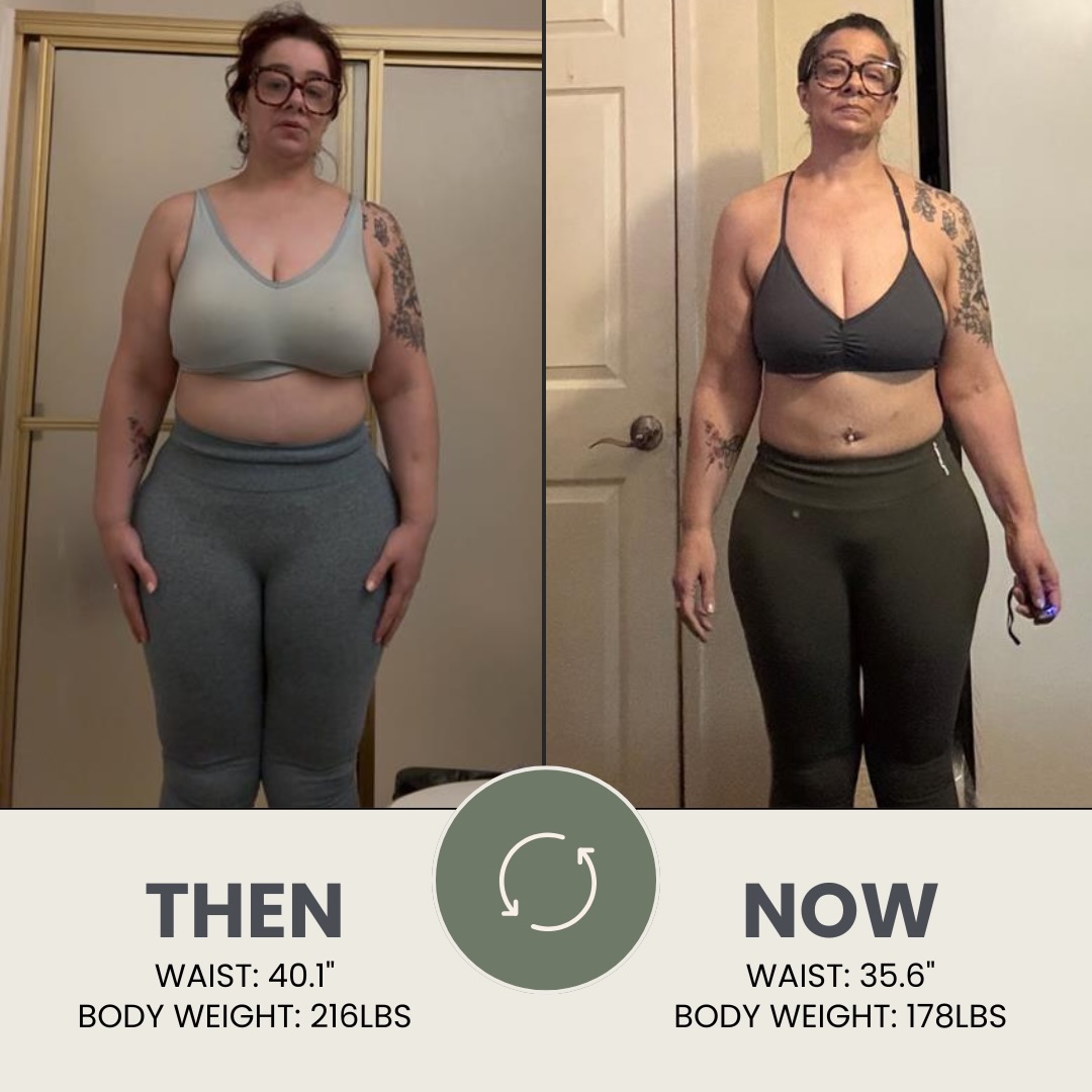 This is what happens when you SAY YES to yourself 💜
Michelle just turned 51 and she is absolutely thriving. She’s a mother. She’s a full-time registered nurse. Her days are long, the workload is heavy, and the stress is real. And still… she shows up for herself.
She just completed our 6-Month Transformation Challenge and didn’t hesitate for a second before signing up for the next round. That’s identity shift in real time!
She’s:
- Running 5Ks
- Meal prepping every single week
- Hitting PRs in the gym
- And LOVING who she sees in the mirror again
Not because life got easier or because her schedule magically cleared. But because she decided she matters too. This is what transformation actually looks like. Not perfection. Not endless free time. Just commitment, consistency, and the courage to choose yourself even when it would be easier not to.
Michelle is living proof that it’s never too late to get stronger, feel better, and fall back in love with your body and your life.
THIS is that Built For This energy 💪💜