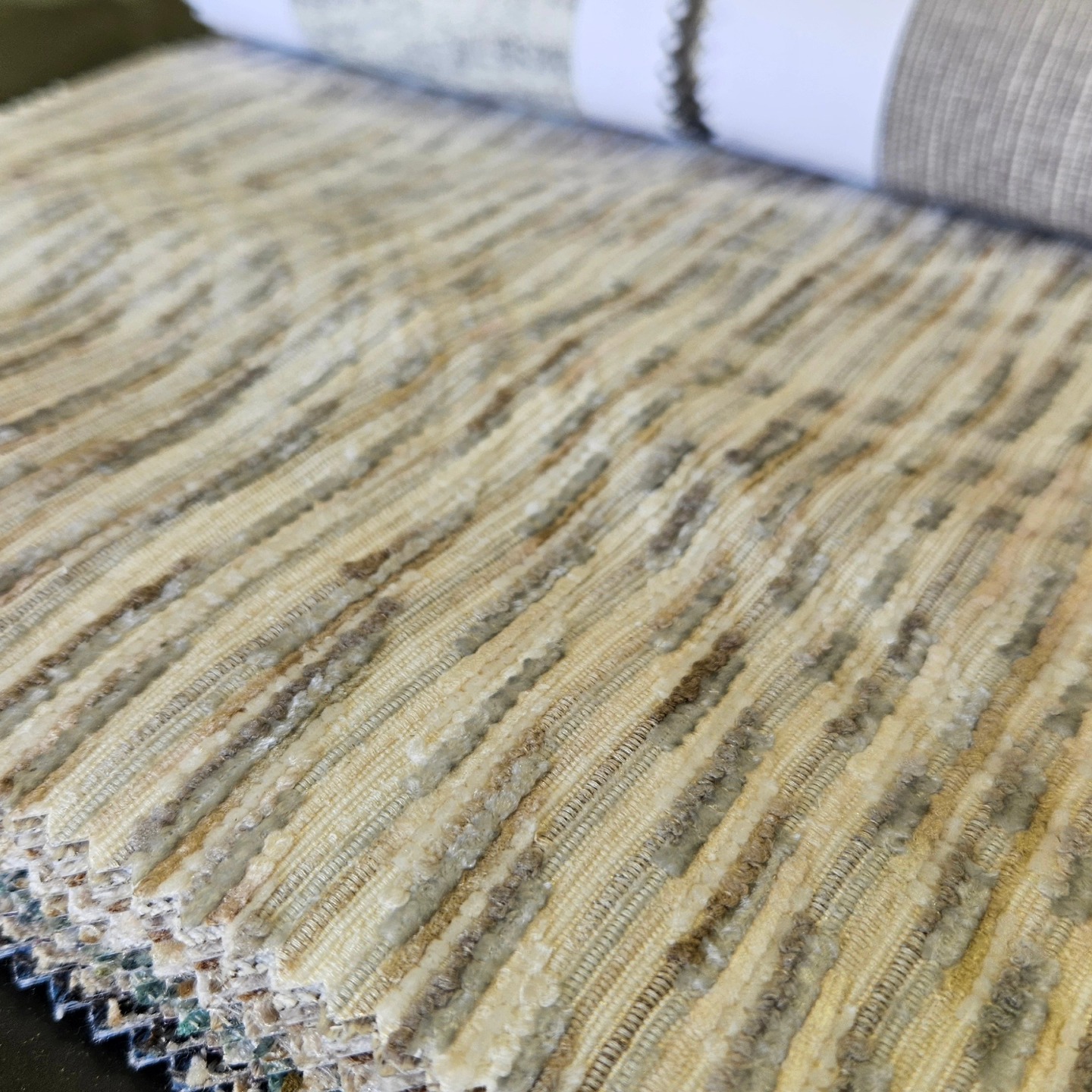 🎉 Feature Fabric Friday: EUPHORIA by West Textiles 🎉
Meet Euphoria — a textured stripe fabric that lives up to its name. With a rich blend of 84% polyester, 12% viscose, and 4% cotton, it offers the perfect mix of softness, durability, and visual interest.
🧵 Details:
Width: 54" / 137 cm
Repeat: H: 27.5" | V: 41"
Abrasion: 50,000 double rubs
Cleaning Code: S
Fire Rating: UFAC/NFPA 260 Class 1 & CAL TB 117 Sec.E
Made in India
🌾 The neutral palette and organic vertical lines give it a subtle rhythm, making it ideal for both modern and rustic interiors. Whether you're upholstering a statement chair or refreshing a whole room, this fabric brings a warm, understated elegance.
📍Available now at Elegance Upholstery — come feel the texture for yourself or request a free sample on our website!
📞 (587) 800-4888
🖥️ EleganceUpholstery.ca
#FeatureFabricFriday #EleganceUpholstery #LethbridgeBusiness #UpholsteryFabric #InteriorDesign #TextileInspiration #MadeToLast #WestTextiles
