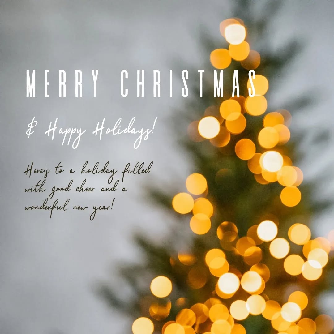 Wishing you and yours a safe and merry Christmas today!