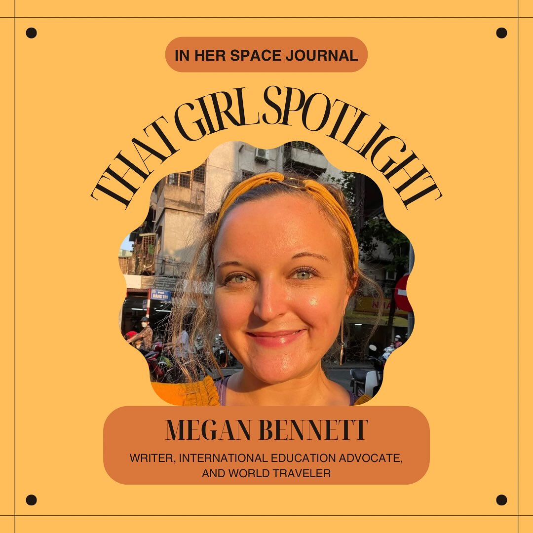 ✨That Girl Spotlight: Megan Bennett
Meet Megan—writer, international education advocate, and Thomas J. Watson Fellow whose travels across nearly 40 countries fuel her speculative fiction, poetry, and advocacy for women in STEAM 🌎✍️
💗Read her full interview in our blog! Link in bio.
Support her on patreon at www.patreon.com/megangailann and check out her latest article on how first-year study abroad builds community and belonging