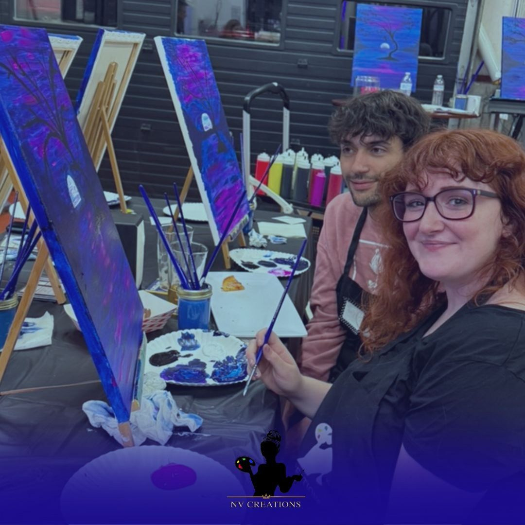 🌹 Did Someone Say Couples Night? 🎨🍷
💘 Love is in the air! Join us for a Special Valentine's Edition of Sip & Paint with the amazing artist Nayari at NV Creations!
🗓 When: Friday, February 7th
🕕 Time: 6:00 PM - 8:00 PM
📍 Where: The Haven, 163 Maple Ave, Rutland, MA 01543
✨ Cost: $65 per person or $100 for 2 (includes one drink and entry to our exclusive event drawing!)
Whether you're coming with your special someone, a friend, or flying solo, it's the perfect night to unleash your creativity, enjoy some drinks, and make beautiful memories. 🥂🎨
💫 What’s included?
A guided painting session with Nayari
One drink to help you get into the artistic spirit
Entry into a fun drawing with prizes!
Bring your love for art (and each other) to the table, and let’s make this Valentine's a masterpiece! 💕
🎟️ Spots are limited – reserve yours now! nvcreativearts.com
#SipAndPaint #NVCreations #CouplesNight #ValentinesEvent #ArtAndLove #RutlandMA #SipAndPaintNight