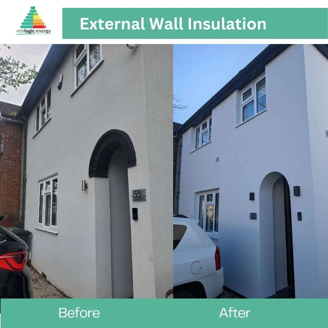 Our recent job in Cheshunt, we used @licatabuildingsystems EWI system to the whole house, keeping this home warm in the winter and cool in the summer.
šĀ Ecologic Energy Today!
Ready to take the first step towards a well-insulated home? Get in contact today at 0208 804 8151 or email enquiries@ecologic-energy.co.uk.
#EWI #EWiWallInsulation #EnergyEfficiency #SaveMoney #StayComfortable #EnergyCrisis #WallInsulation #Insulation #LocalInstallers #LocalInsulationInstallers #InsulationInstallers #StayWarm #Externalwall #carbonfootprint