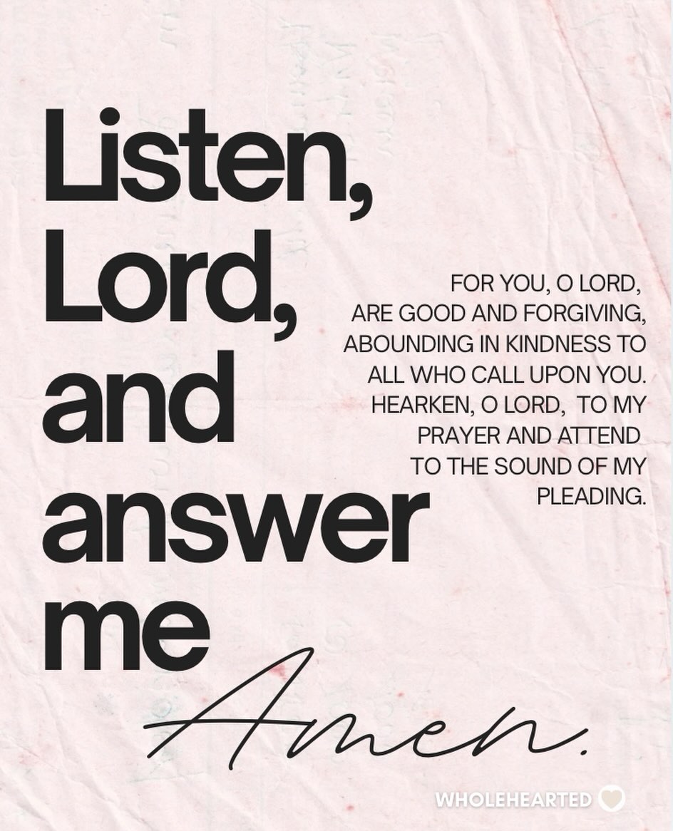 “Listen, Lord, and answer me” -Psalm 86:5-6
Why is it sometimes when we talk to the Lord we find ourselves just asking for things from Him? Whether that be an answer to a certain decision we have to make, finding a job, healing of an ill parent, or even patience to get through the day.
He is always listening and hearing the burdens that weigh so heavily on your heart. He is sitting with you, even when you feel as if you are alone. Talk to Him, for he wants you to share with Him, not just what troubles you, but also what you rejoice in.
#wholehearted #whomedoyouseek #catholicwomensconference #spokanecatholic