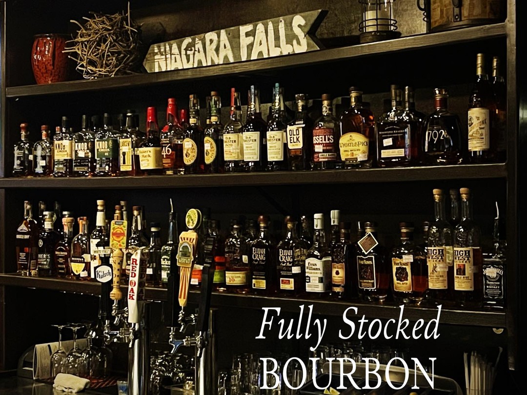 Did you know we have over 40 Bourbons plus our 6 Infused Bourbons? Every Friday $1 off on the entire selection! Cheers and who is ready for the weekend?