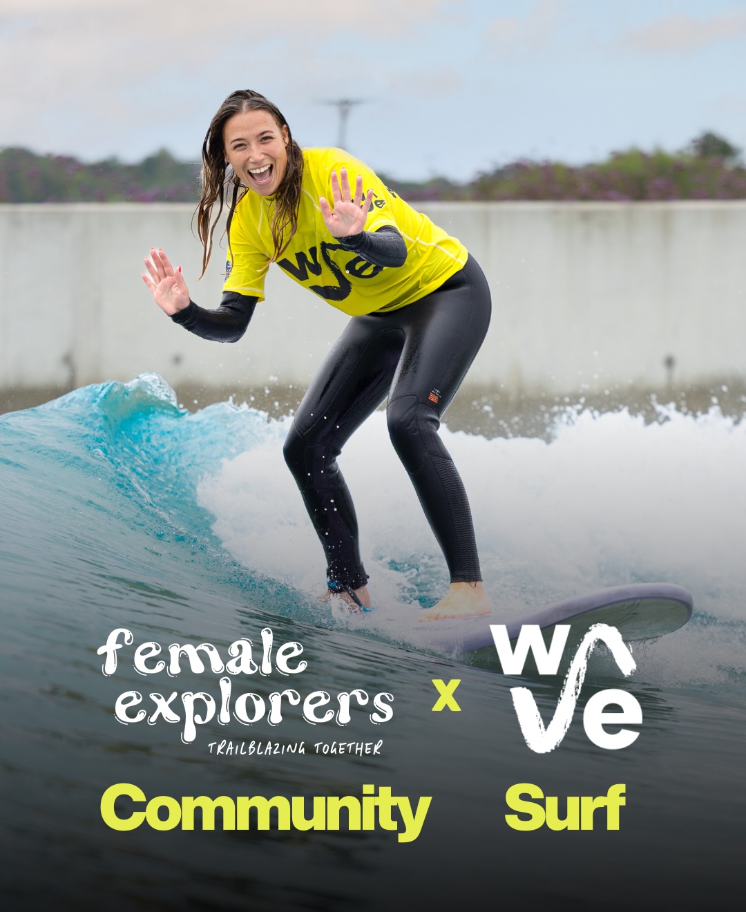 🌊 @femaleexplorers.uk x @thewave 🌊 Our FIRST EVER surf event is here 🏄♀️🤍
Join us Sunday 10th May at The Wave, Bristol for an all girls community surf day, made for complete beginners or anyone wanting a fun, supportive way to get back in the water.
✨ No pressure
✨ No experience needed
✨ Just good waves, good people & lots of encouragement
What’s included:
🤙 1.5hr beginner lesson (12:30–2pm)
🌊 Perfect learner-friendly waves
🏄♀️ All equipment + tuition included
Plus optional extras:
☕ Coffee & a catch-up before
🥗 Optional lunch together afterwards if you’re not in a rush to go
Perfect for you if:
• You’ve never surfed before
• You’ve surfed a bit and want to rebuild confidence
• You fancy trying something new with other women
📍 The Wave, Bristol
🎟️ £59 pp
👯♀️ Only 16 spaces available
📥 Comment SURF or DM us and we’ll send you all the booking details
Come solo or bring a friend, either way, we can’t wait to see you! 🌊🤍
#surfing #girlswhosurf #surfergirl #learntosurf #womenwhosurf