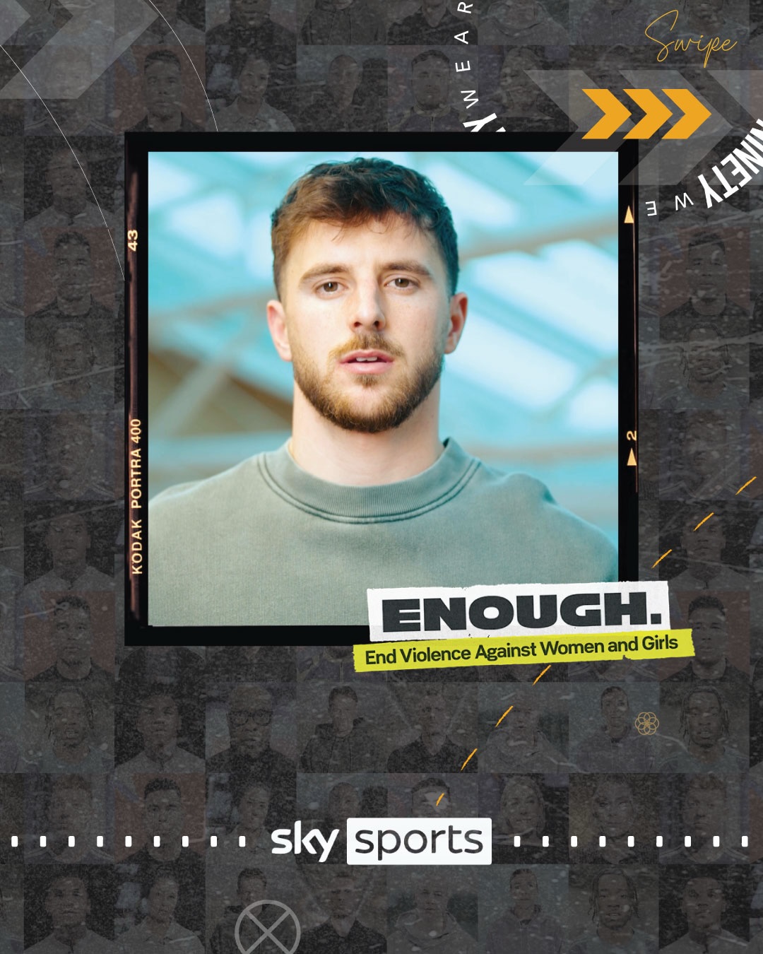 ENOUGH. End Violence Against Women and Girls
We’ve been honoured to work alongside The Home Office, GOV.UK and Sky Media on the ENOUGH campaign to help end violence against women and girls.
Through athlete relations, management and marketing, we’ve helped amplify powerful voices, use sport as a force for good, and drive awareness around an issue that demands action.
A huge thank you to all the athletes we worked with, and to their agents and management teams for their support and collaboration:
⚽ Mason Mount
⚽ Chloe Kelly
🏌♀️ Charley Hull
⚽ Lauren James
⚽ Noni Madueke
🎾 Katie Boulter
⚽ Jordan Pickford
⚽ Dan Burn
⚽ Beth Mead
🥊 Conor Benn
Real change happens when brands, institutions and athletes come together with purpose. This is work WeAre incredibly proud of.
client: @ukhomeoffice, @ukgovofficial & @skysports
athletes:
⚽ @masonmount (@lew.mount)
⚽ @chloekelly (@pantherasports / @missnicolemac)
⚽ @jpickford1 (@hattrick.mgmt / @jonny_hatt)
⚽ @lj10 (@reptsports / @maxamclaren)
⚽ nonzinoo10 (@limitlesslsc / @rebeccajamess)
athlete marketing agency: @weareninety
athlete marketing lead: @weir90