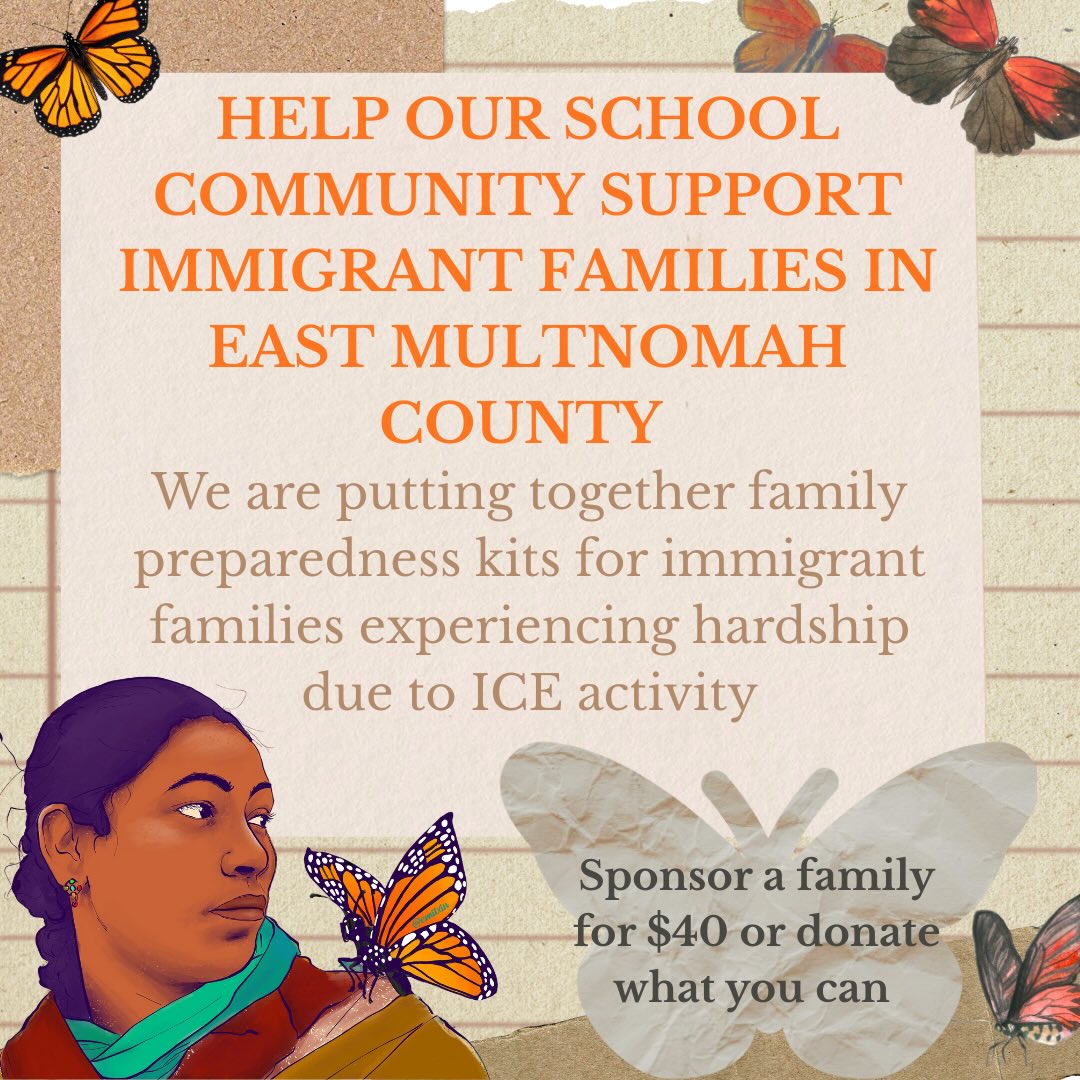 As a union, we are boosting the efforts of our members who are working on an event to support our immigrant families. Feel free to share and/or donate!!