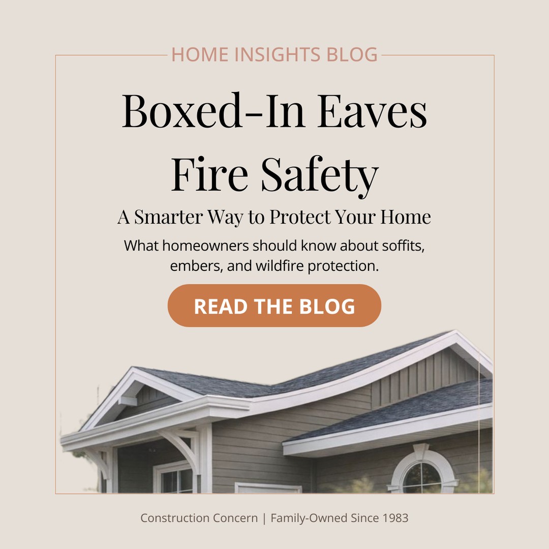 Wildfire safety often starts in places homeowners don’t think about—like under the roofline.
Boxed-in eaves (sealed soffits) help block wind-blown embers from entering your attic, reducing fire risk before flames ever reach your home.
We break it down clearly in our latest Home Insights Blog.
🔗 Link in bio to read more.
#WildfireSafety #BoxedInEaves #Soffits #LosAngelesHomes #HomeProtection #ConstructionConcern
