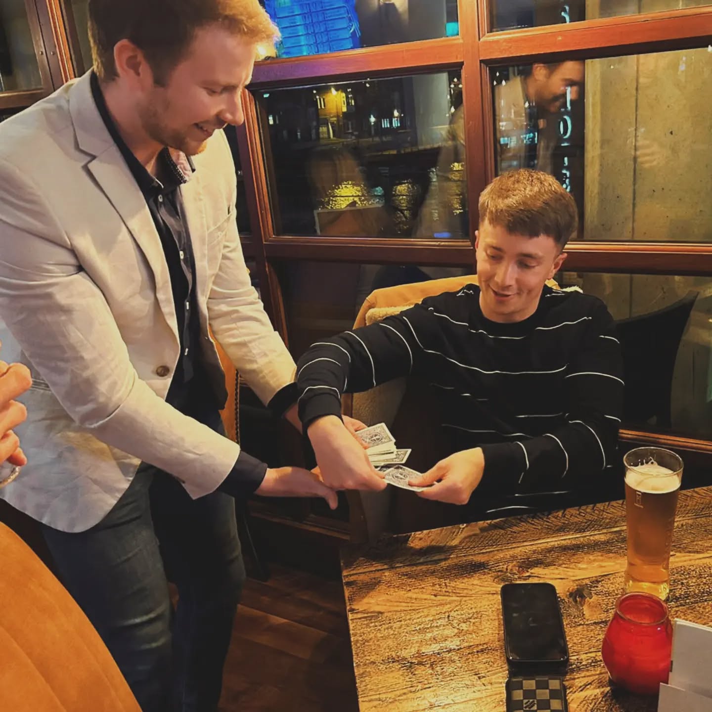 It's the engagement and enthusiasm my spectator's give me which is why I love magic. Such a wonderful thing to share.
🎩🪄🎩
#magic #magical #magician #tricks #wedding #stagdo #magiccircle