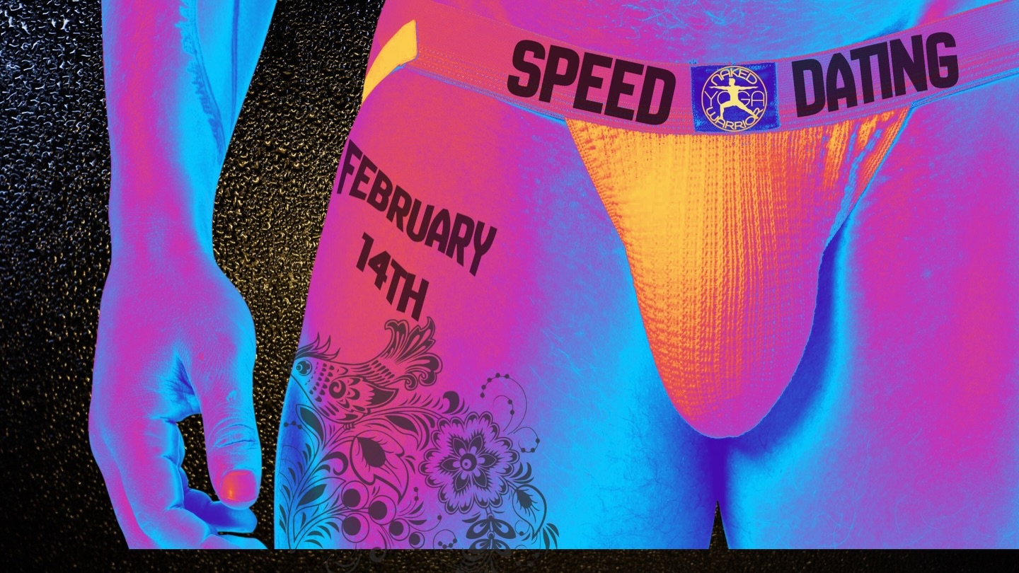 Jockstrap/Gear Speed Dating is back at NWY! Join us on Valentine’s Day for flirty, sexy fun games and rounds of questions with like-minded guys from our community! Link in bio for more info.