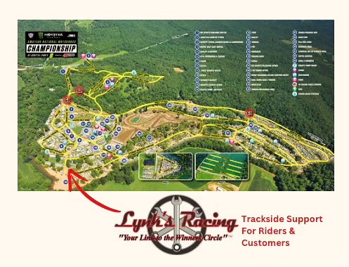 “🏁🏍️ Exciting news! Lynk’s Racing will be at Loretta’s to provide trackside support for our riders and customers. Stop by and see Gregg, Lori, and Keith at the track on Saturday, July 27 at 10:00 am. Don’t miss out on this opportunity, come and experience top-notch assistance from our team. See you there! #LynksRacing #TracksideSupport”